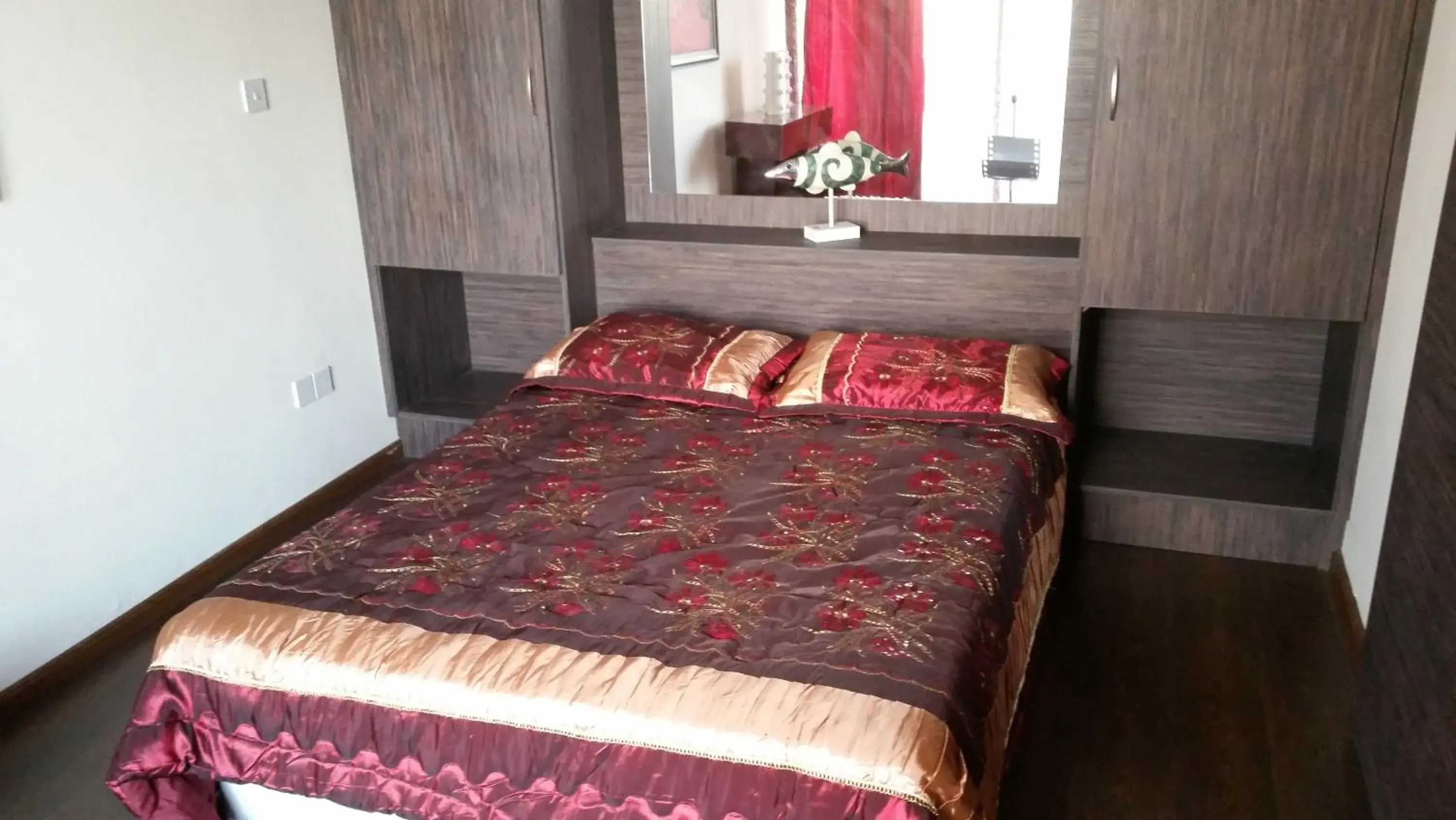 Bed in Sylva Hotel