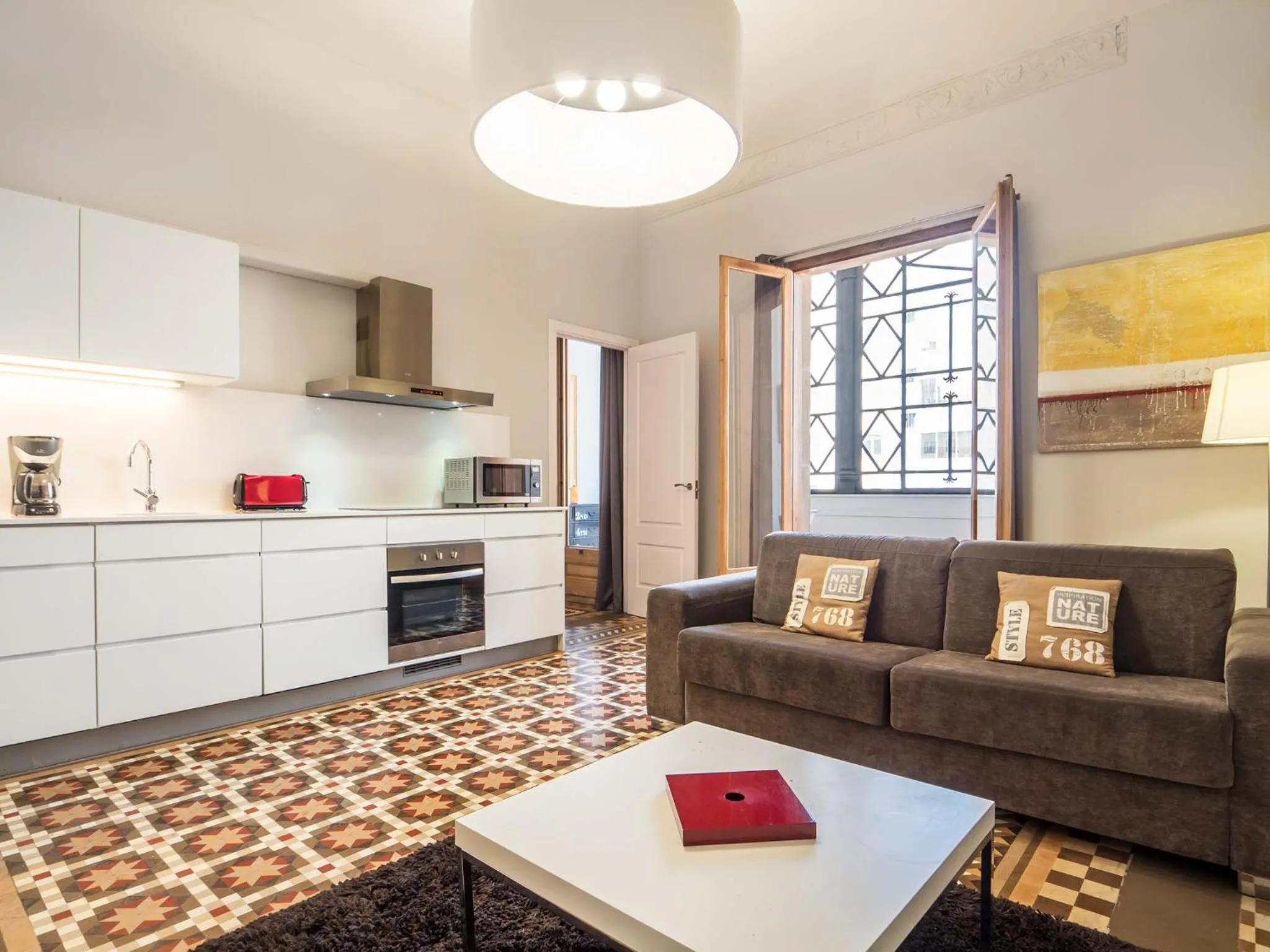 TV and multimedia in Rent Top Apartments Rambla Catalunya