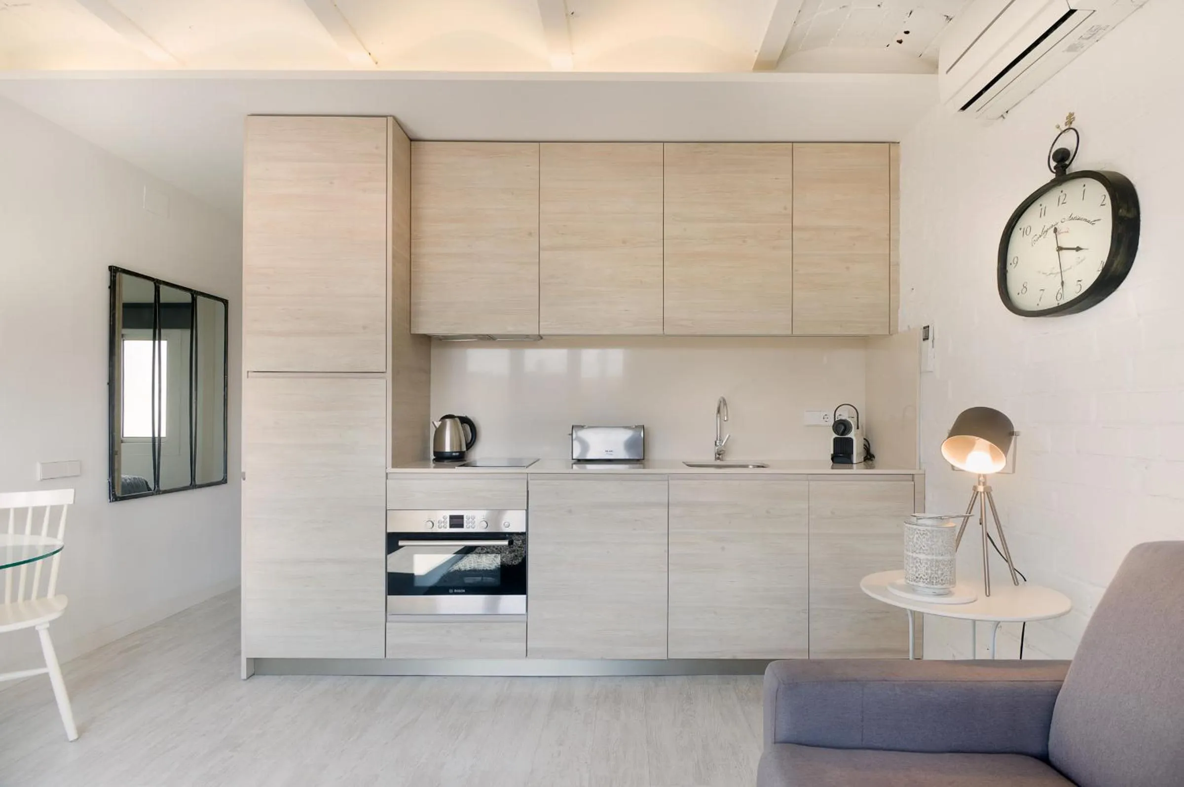 Kitchen or kitchenette in Rent Top Apartments Rambla Catalunya