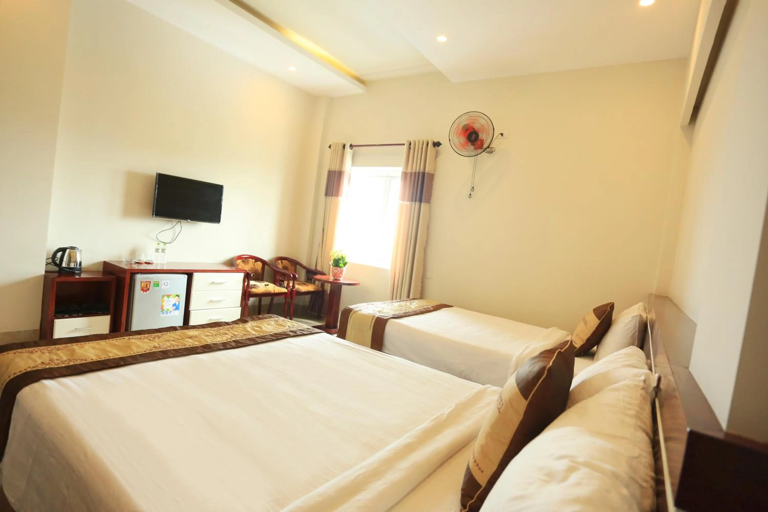 Bed in Phuong Linh Hotel