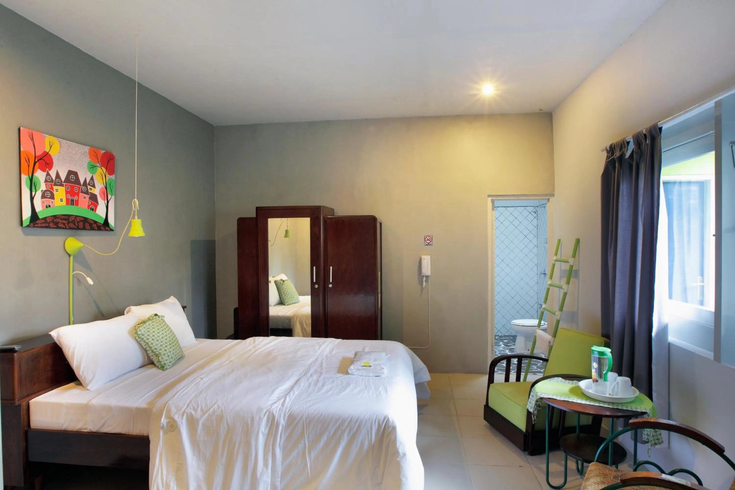 Bed in Jeng Tini Guest House