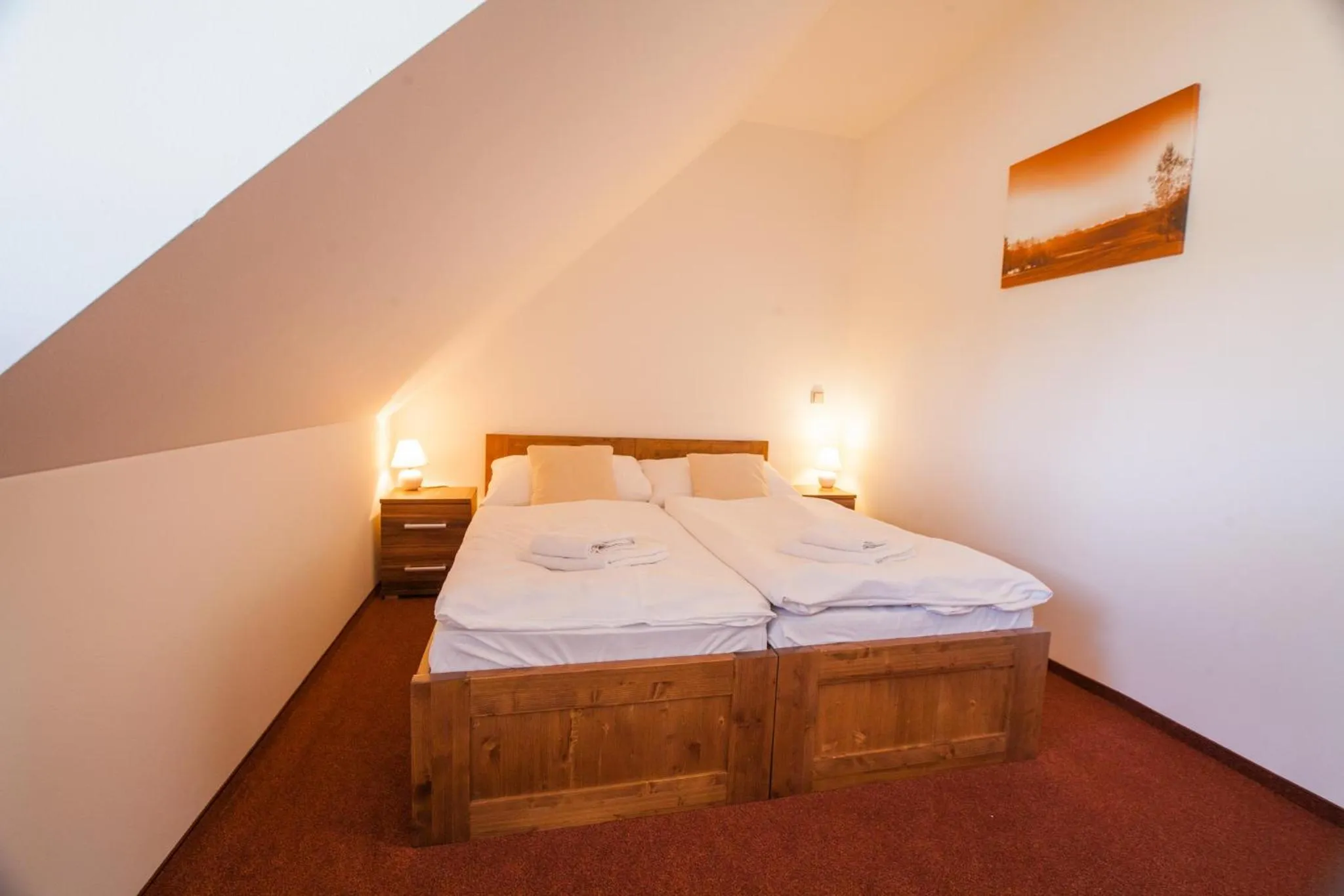 Bed in Golf&Wellness Resort Alfrédov