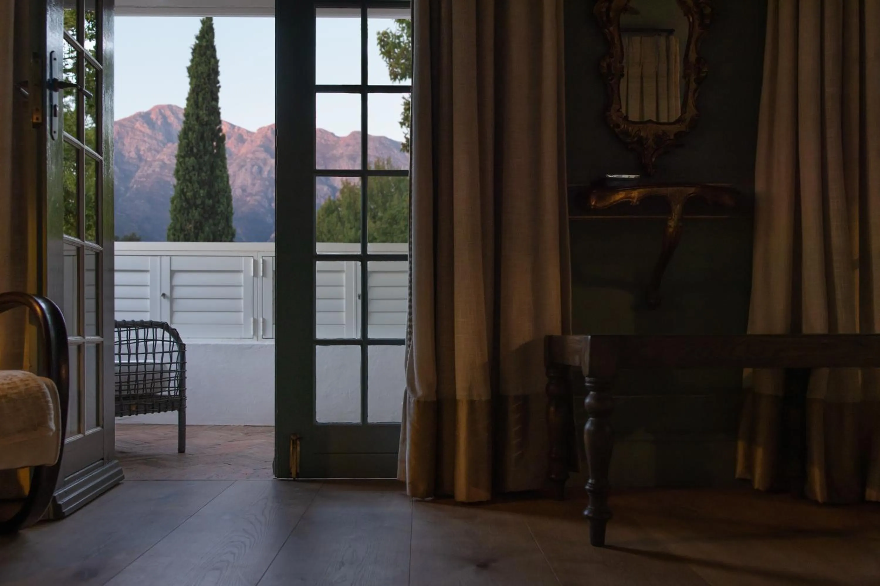 Mountain view in Akademie Street Boutique Hotel