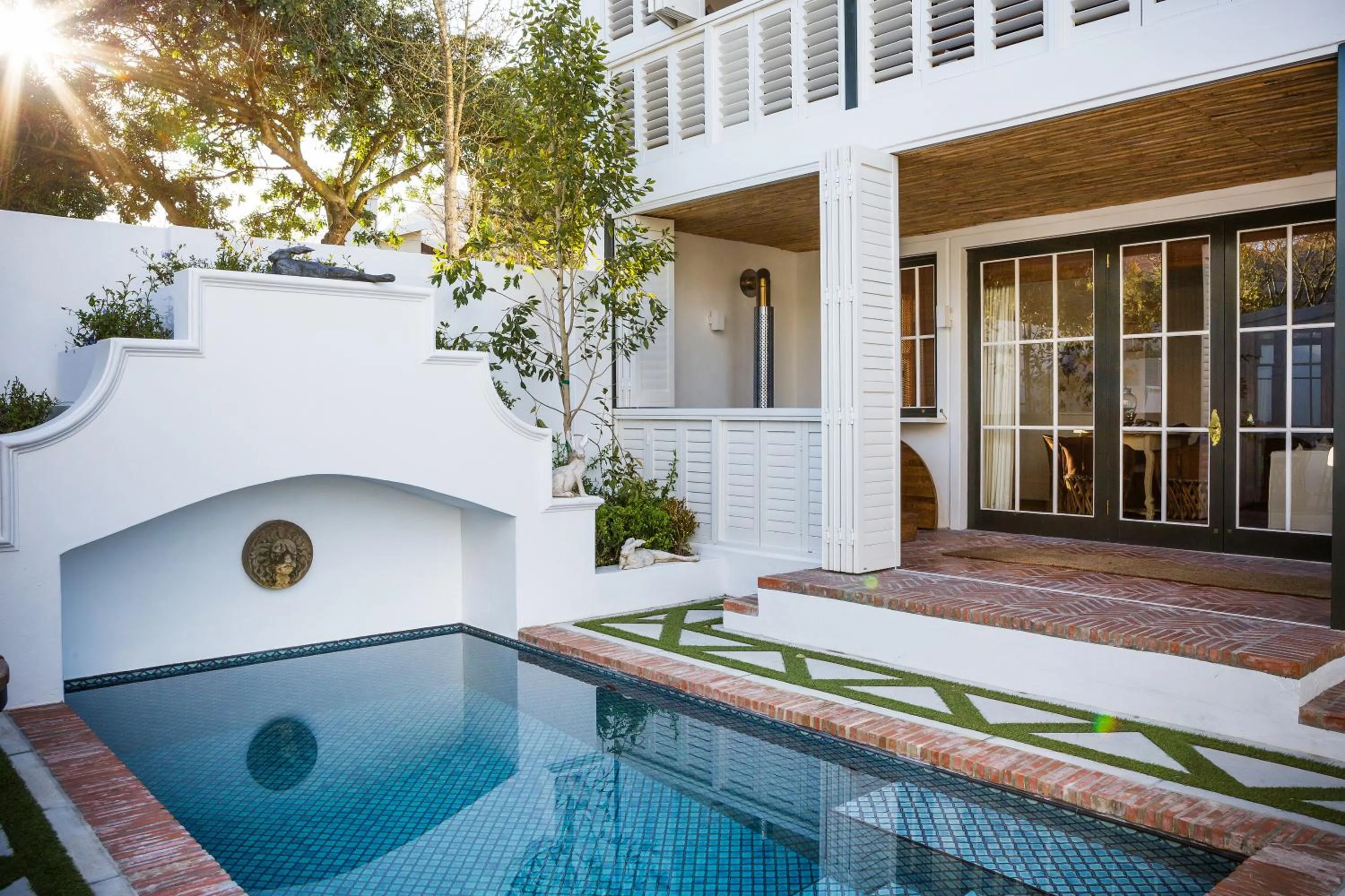 Swimming pool in Akademie Street Boutique Hotel