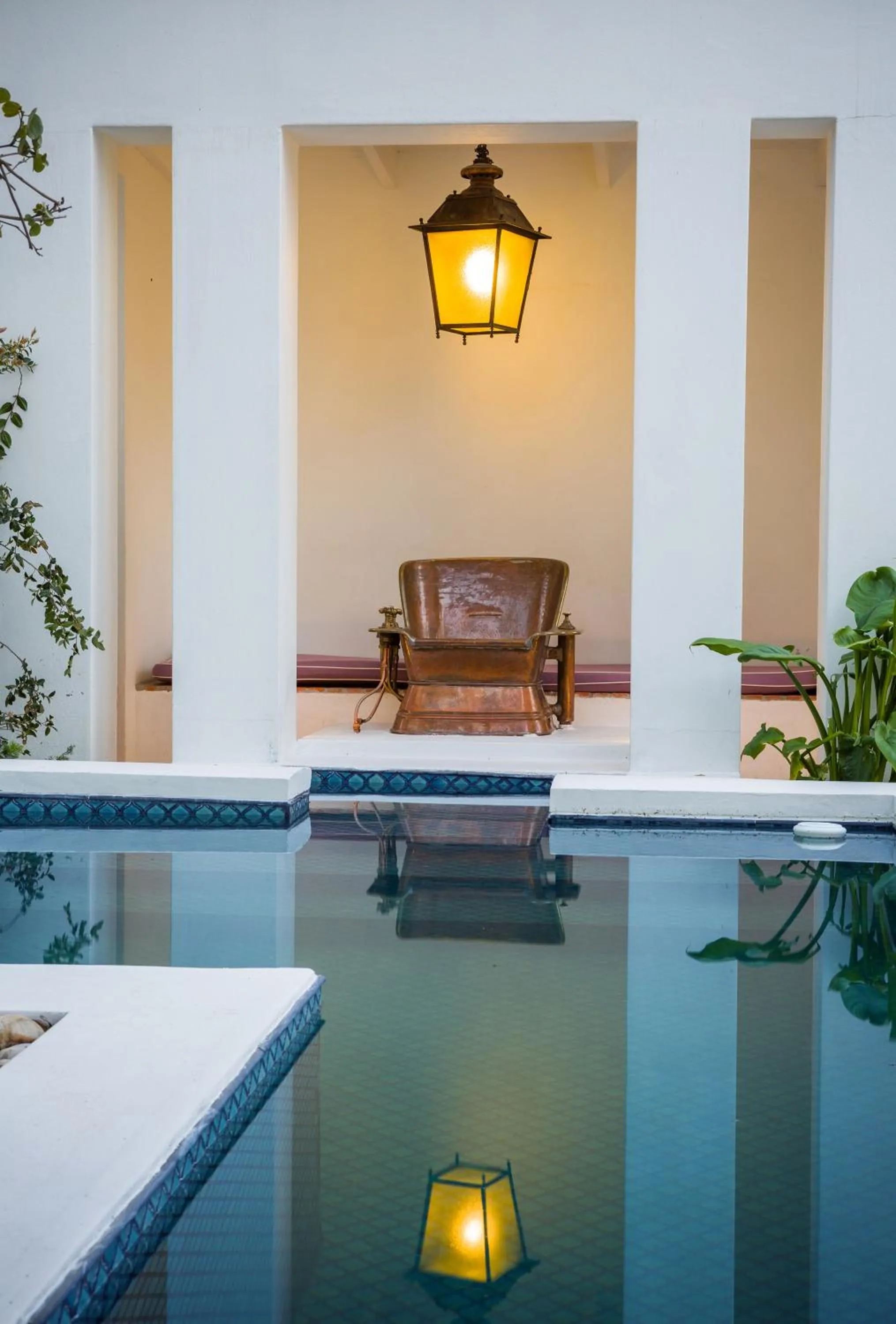 Swimming pool in Akademie Street Boutique Hotel
