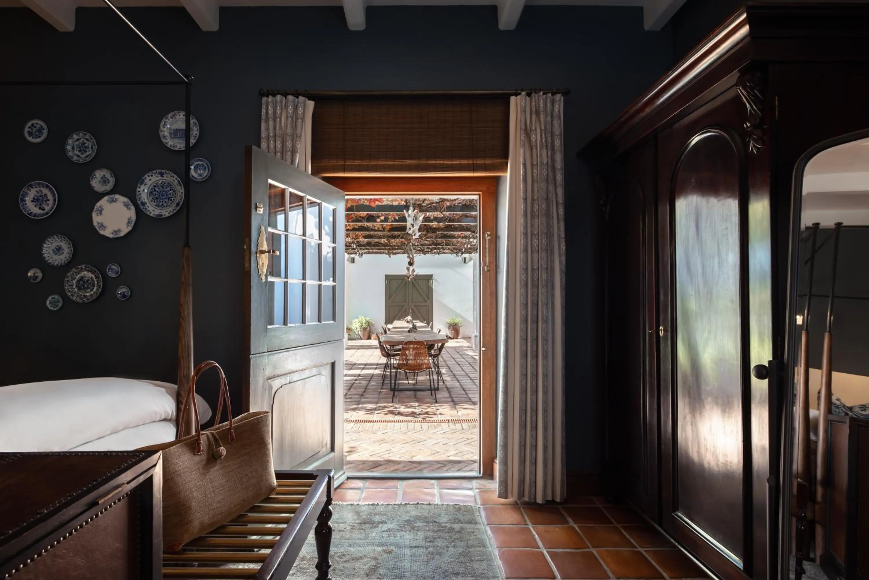 View (from property/room), Bed in Akademie Street Boutique Hotel