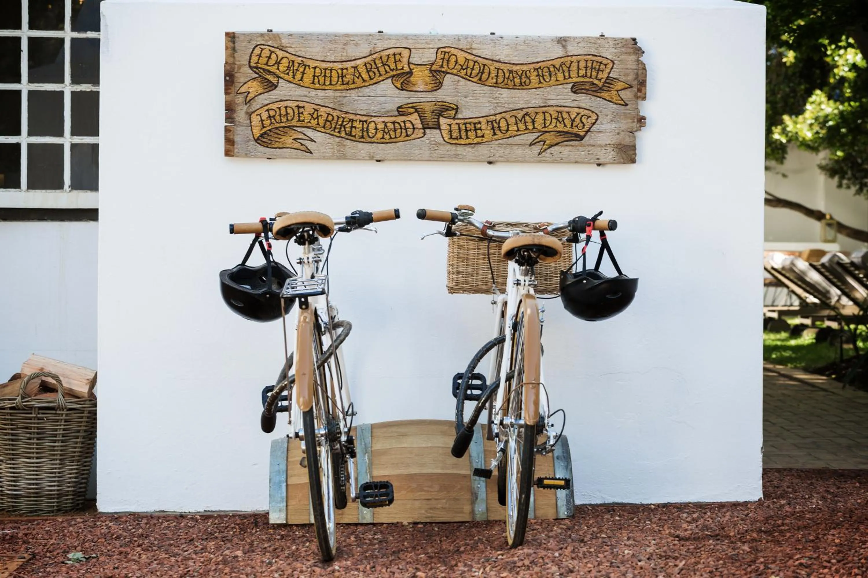 Cycling in Akademie Street Boutique Hotel
