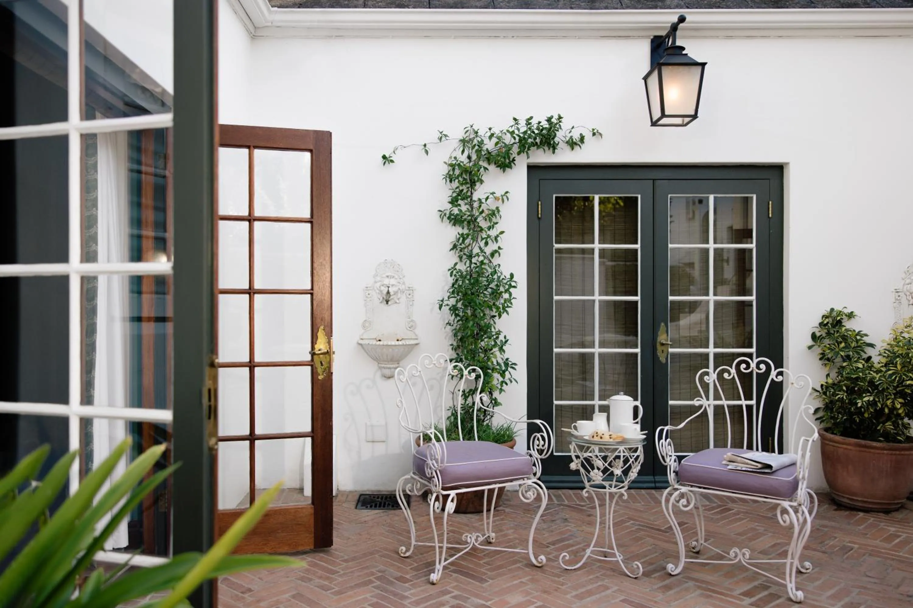 Patio in Akademie Street Boutique Hotel