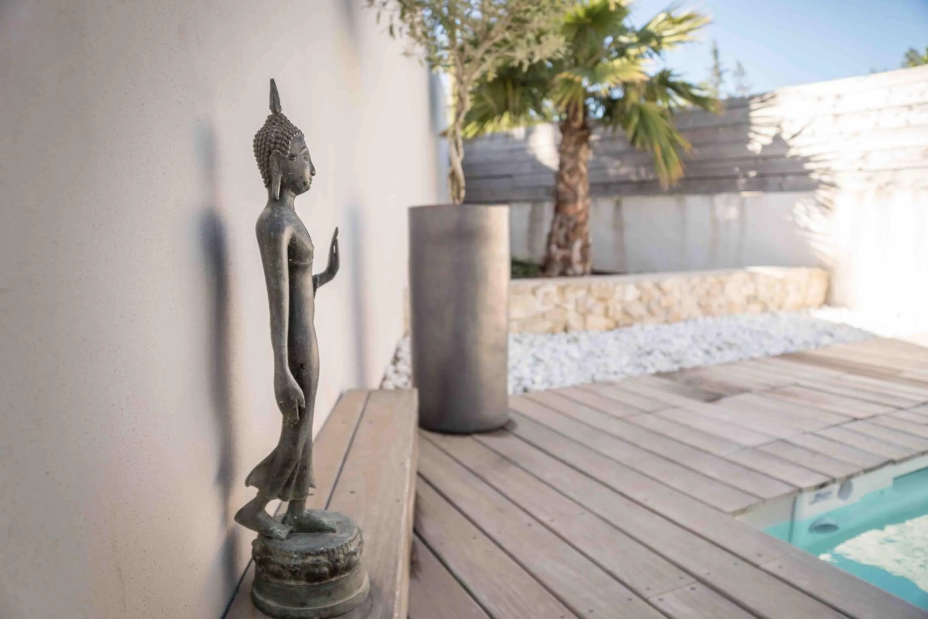 Patio in Mas Lafleur