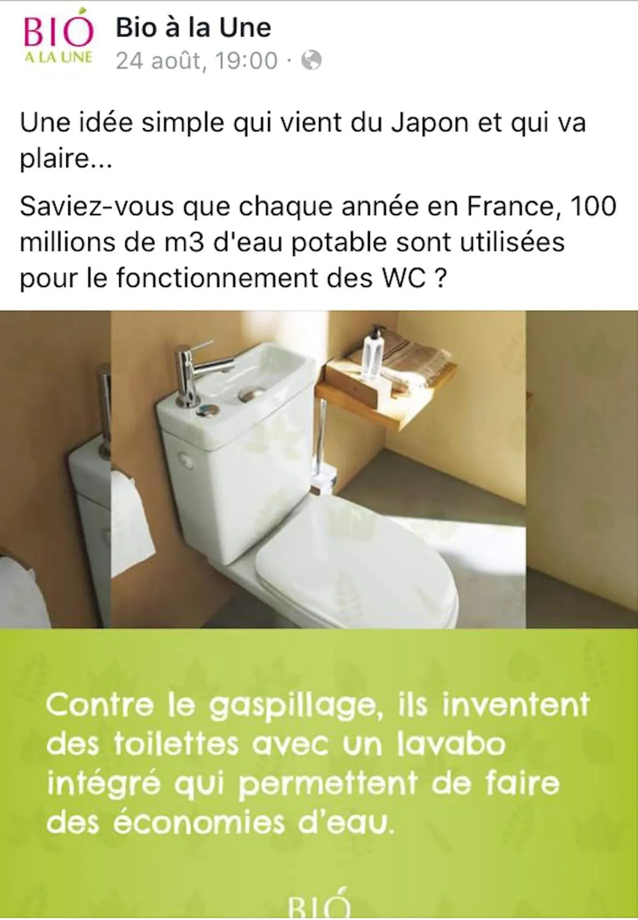 Toilet in Mas Lafleur