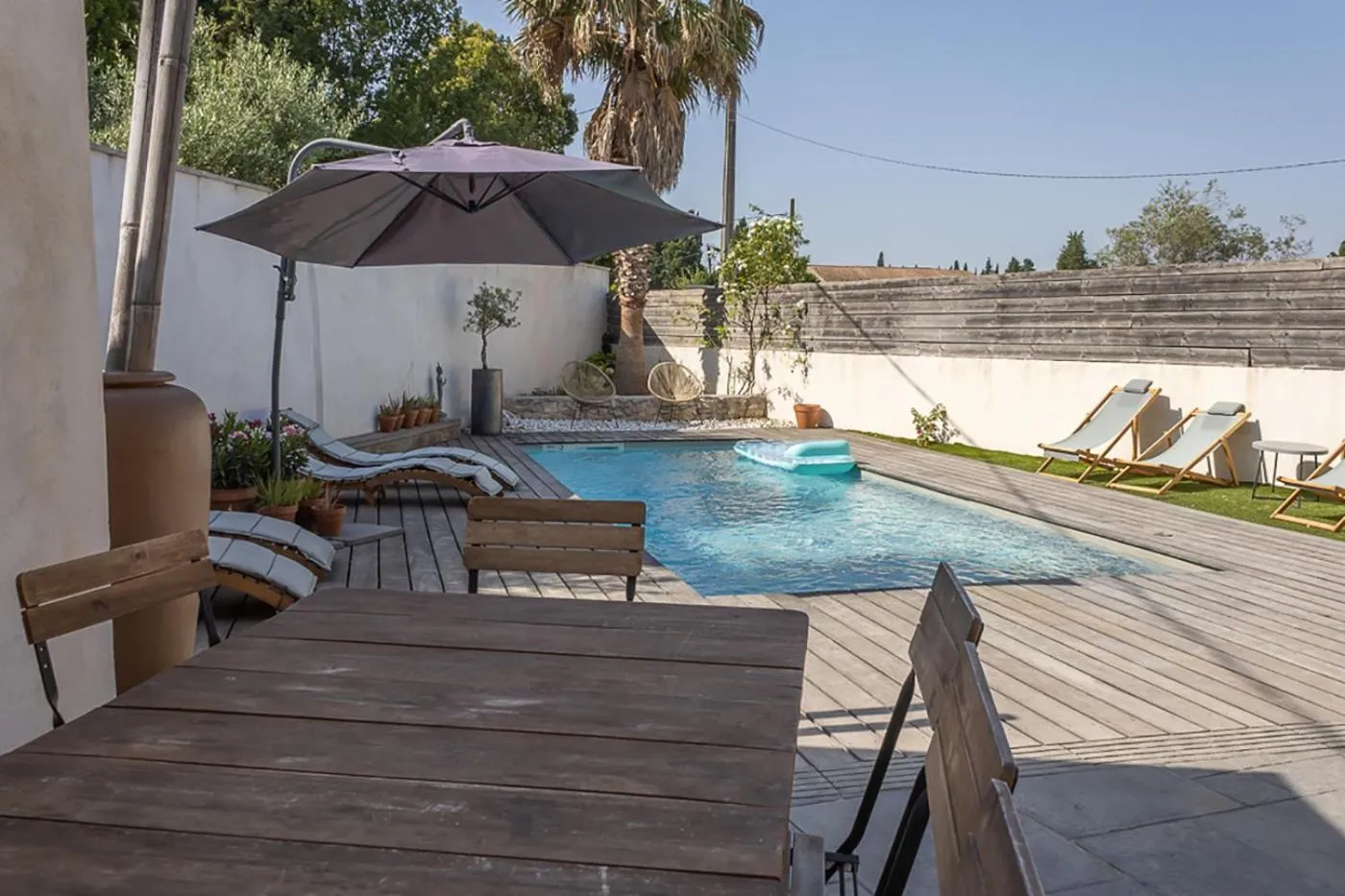 Patio in Mas Lafleur