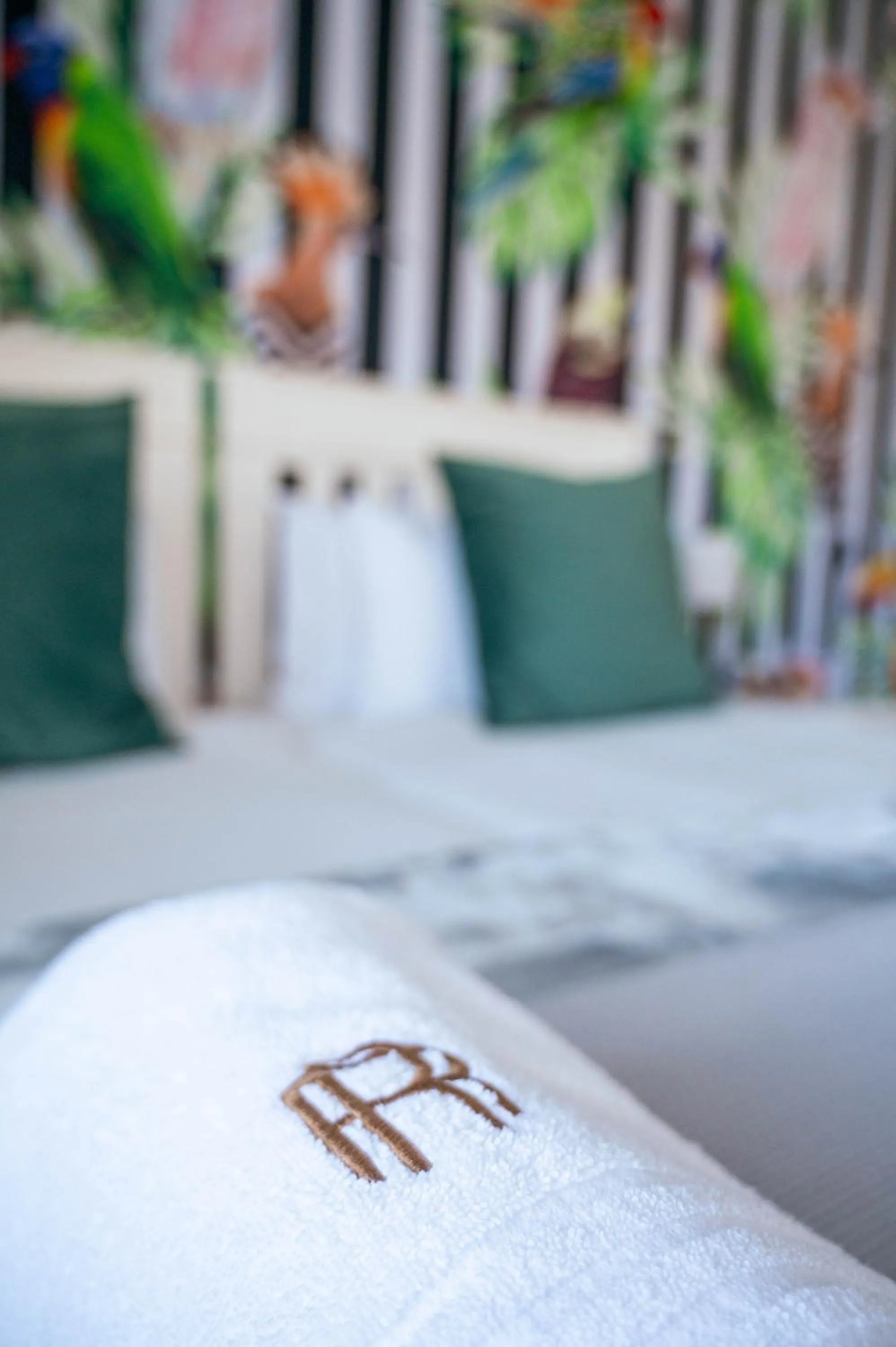 Bed in Rozenburg Guest House