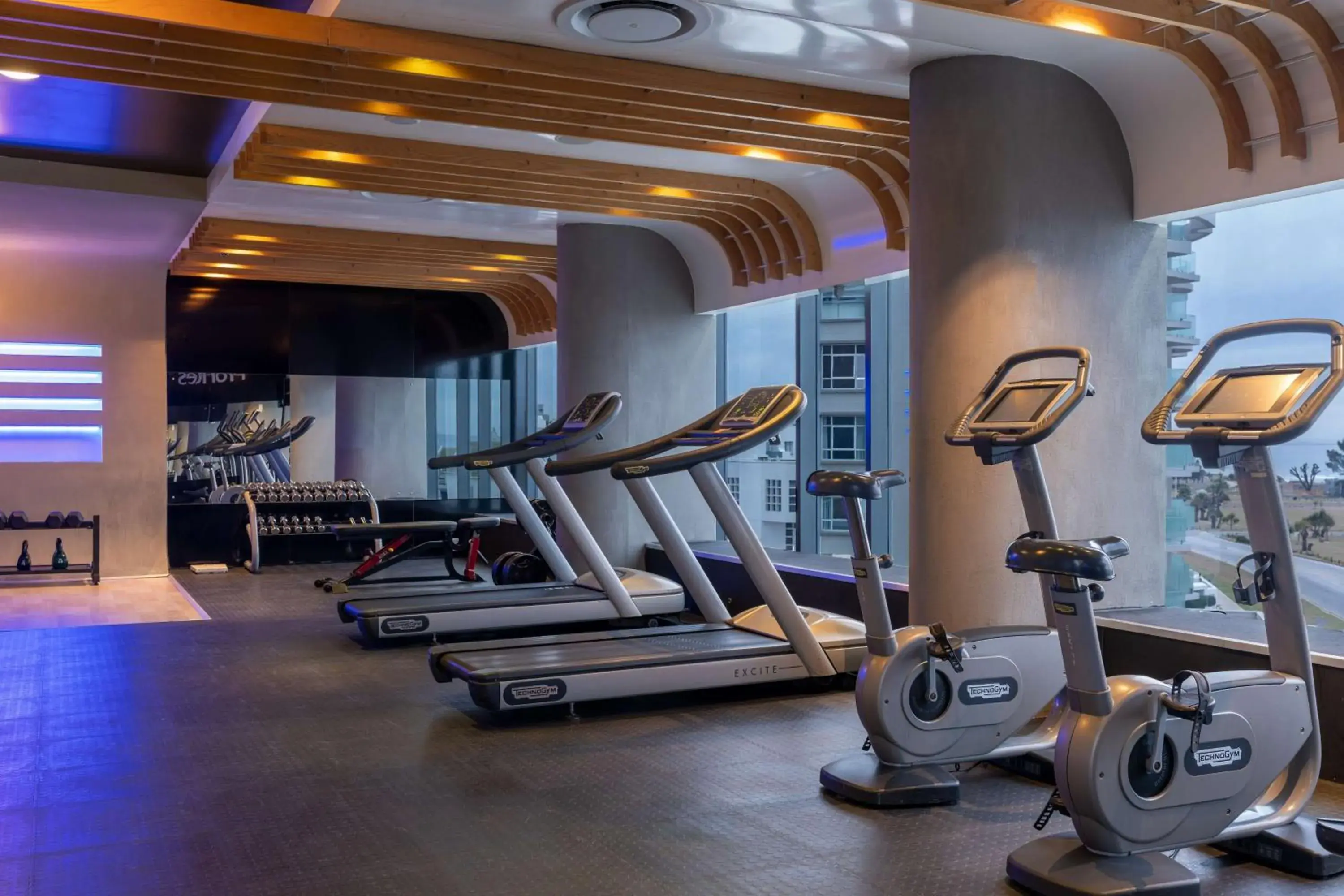 Fitness centre/facilities in Radisson Blu Hotel, Port Elizabeth Fitness centre/facilities in Radisson Blu Hotel, Port Elizabeth
