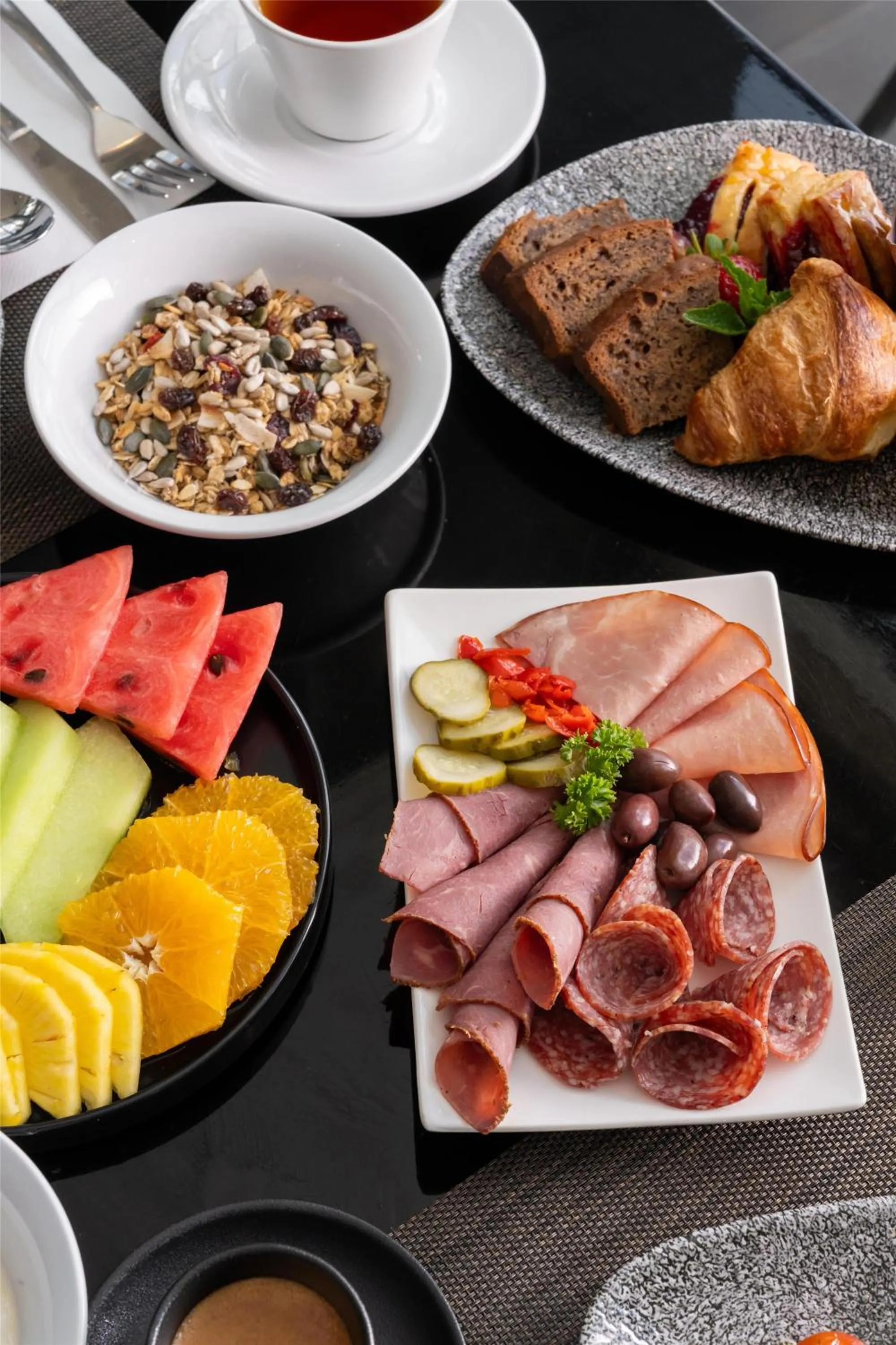 Breakfast in Radisson Blu Hotel, Port Elizabeth