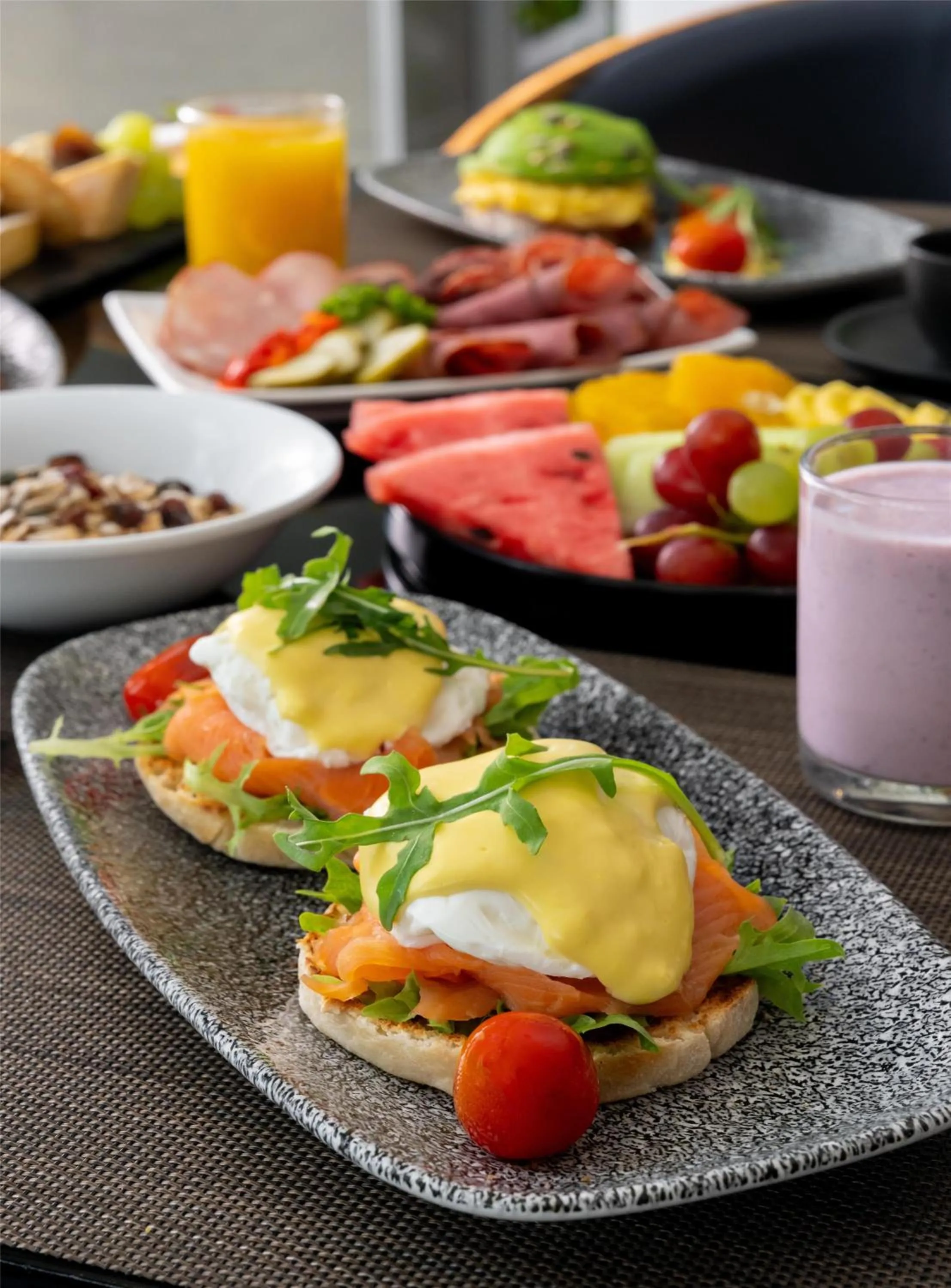 Breakfast in Radisson Blu Hotel, Port Elizabeth