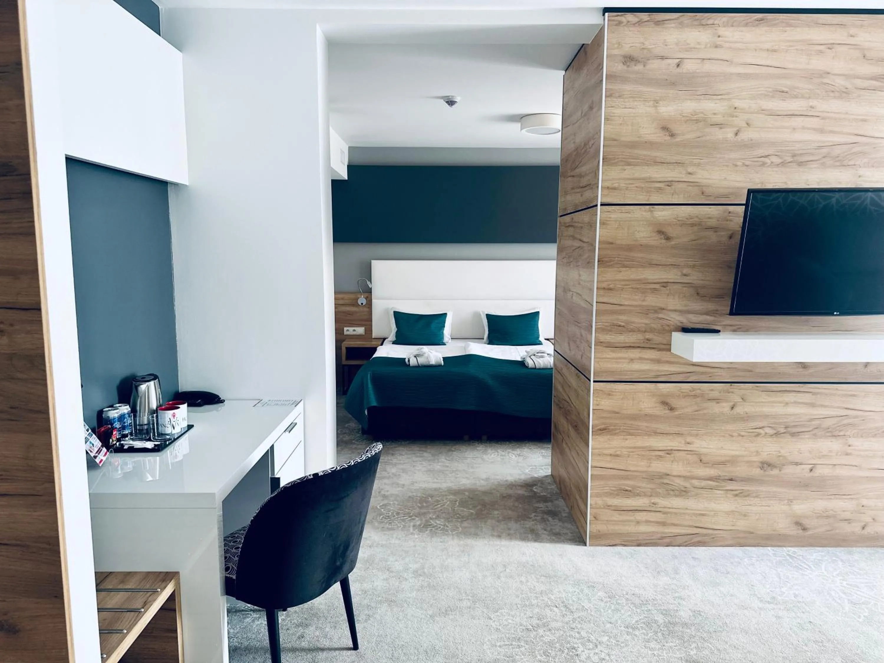 Bed in Hotel Limanova