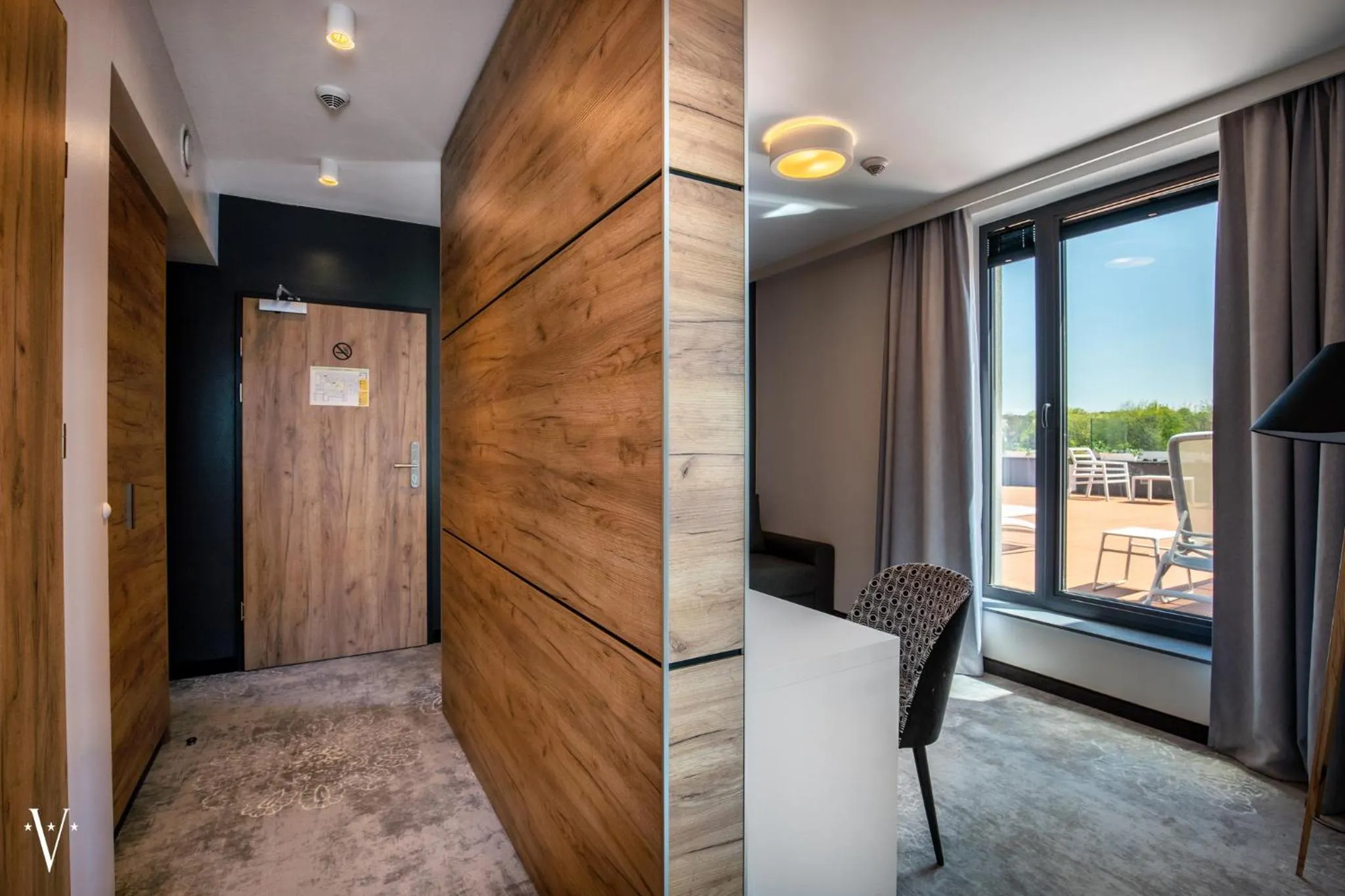 Living room in Hotel Limanova