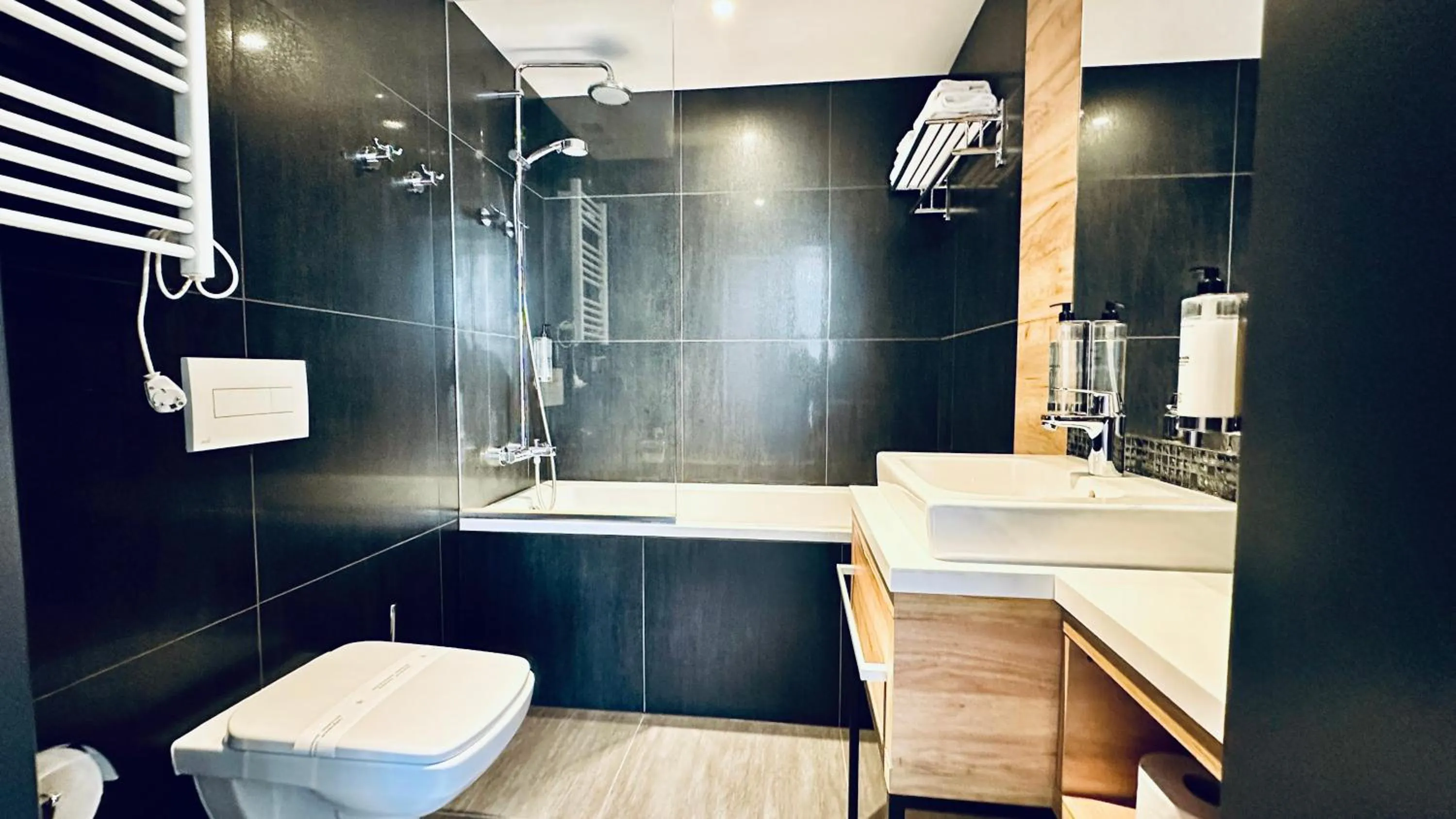 Toilet in Hotel Limanova