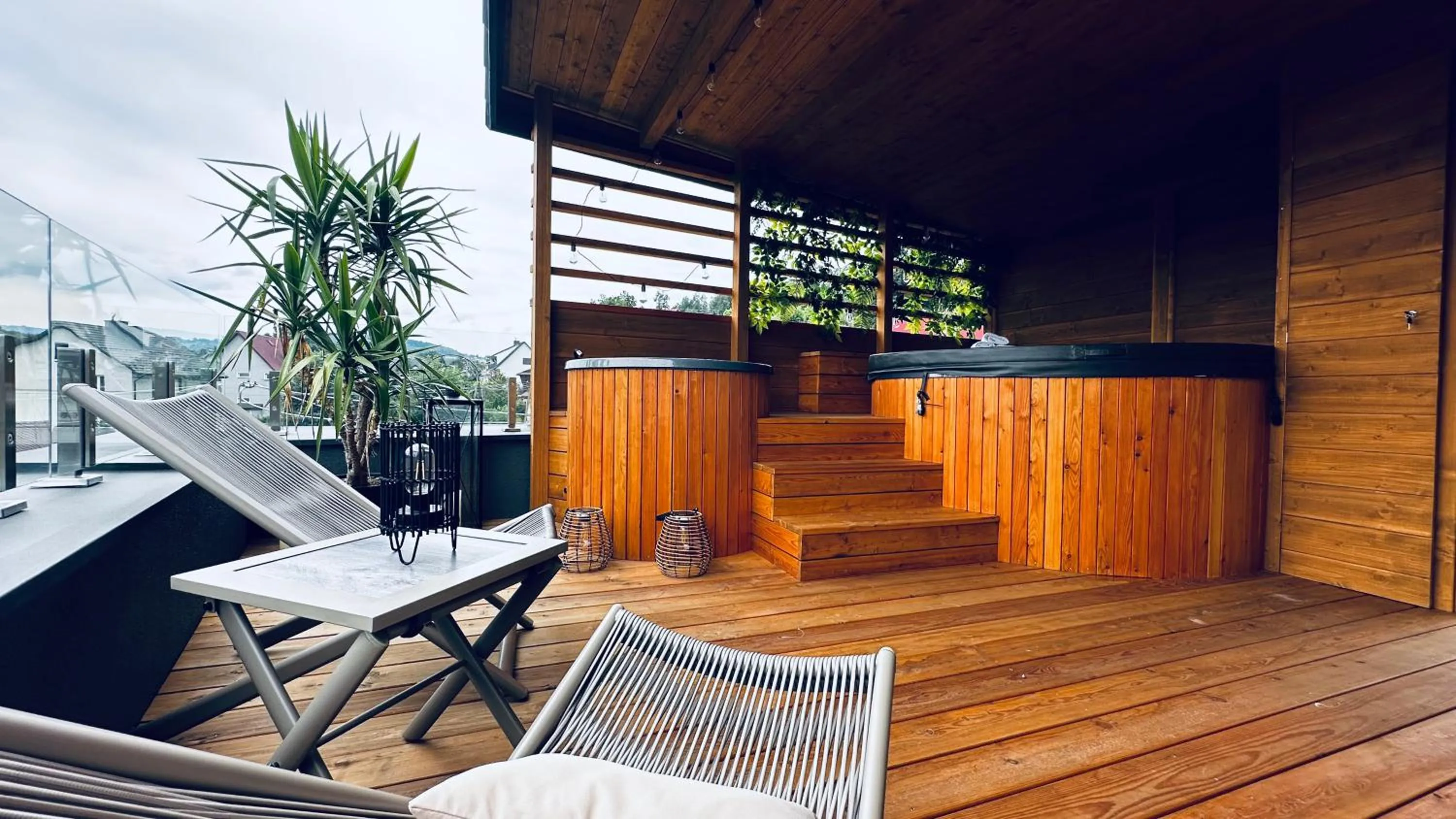 Hot Tub in Hotel Limanova