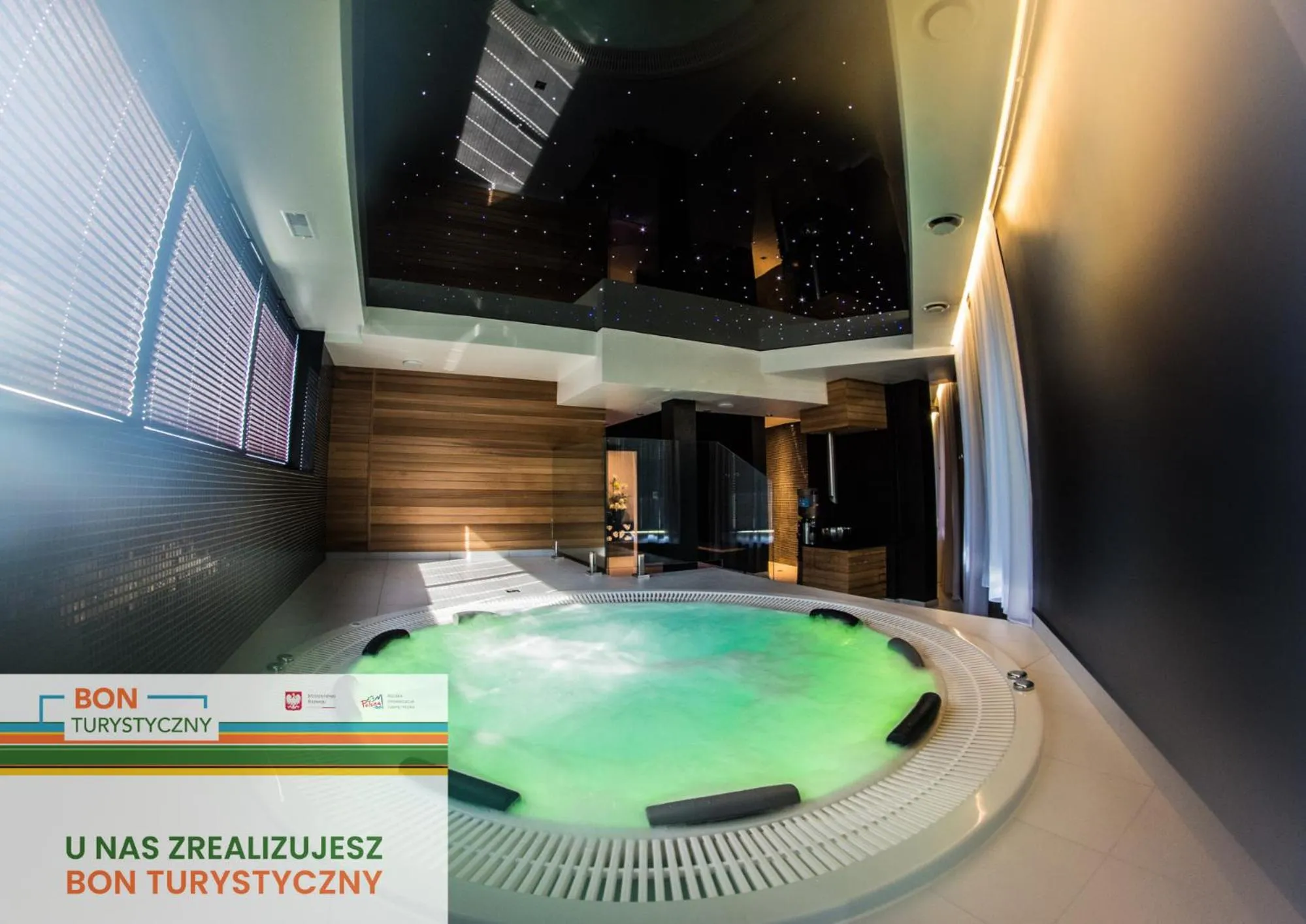 Hot Tub in Hotel Limanova