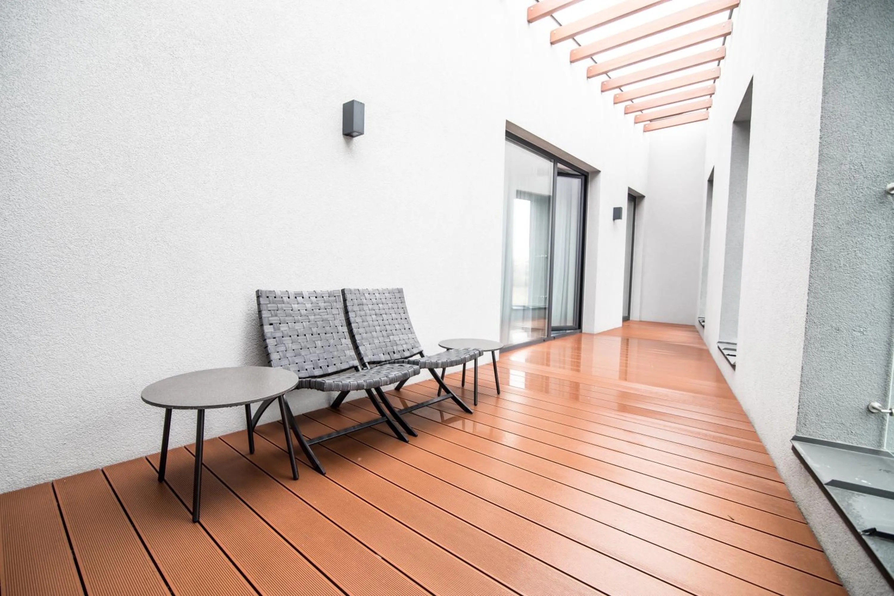 Patio in Hotel Limanova