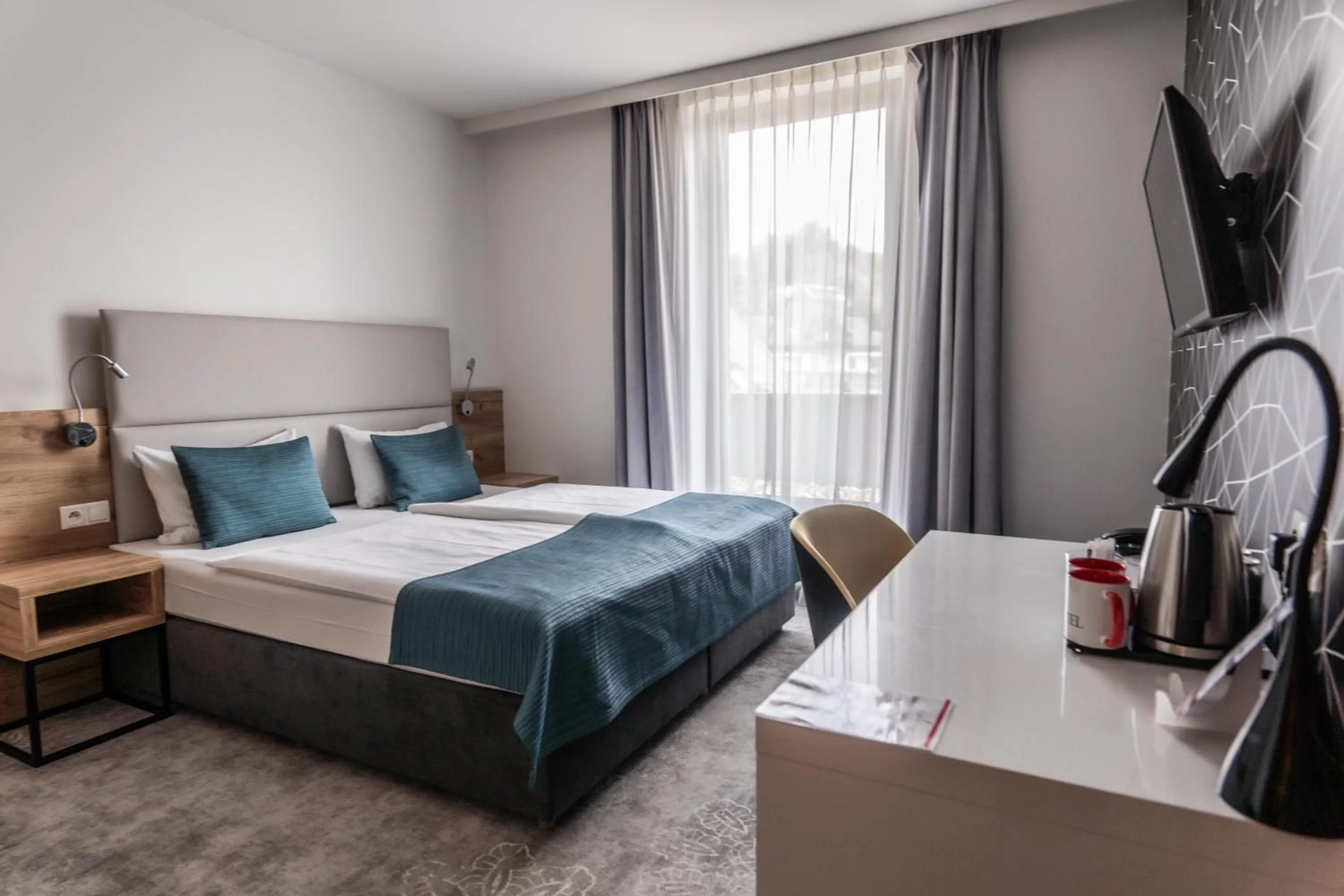 Bed in Hotel Limanova