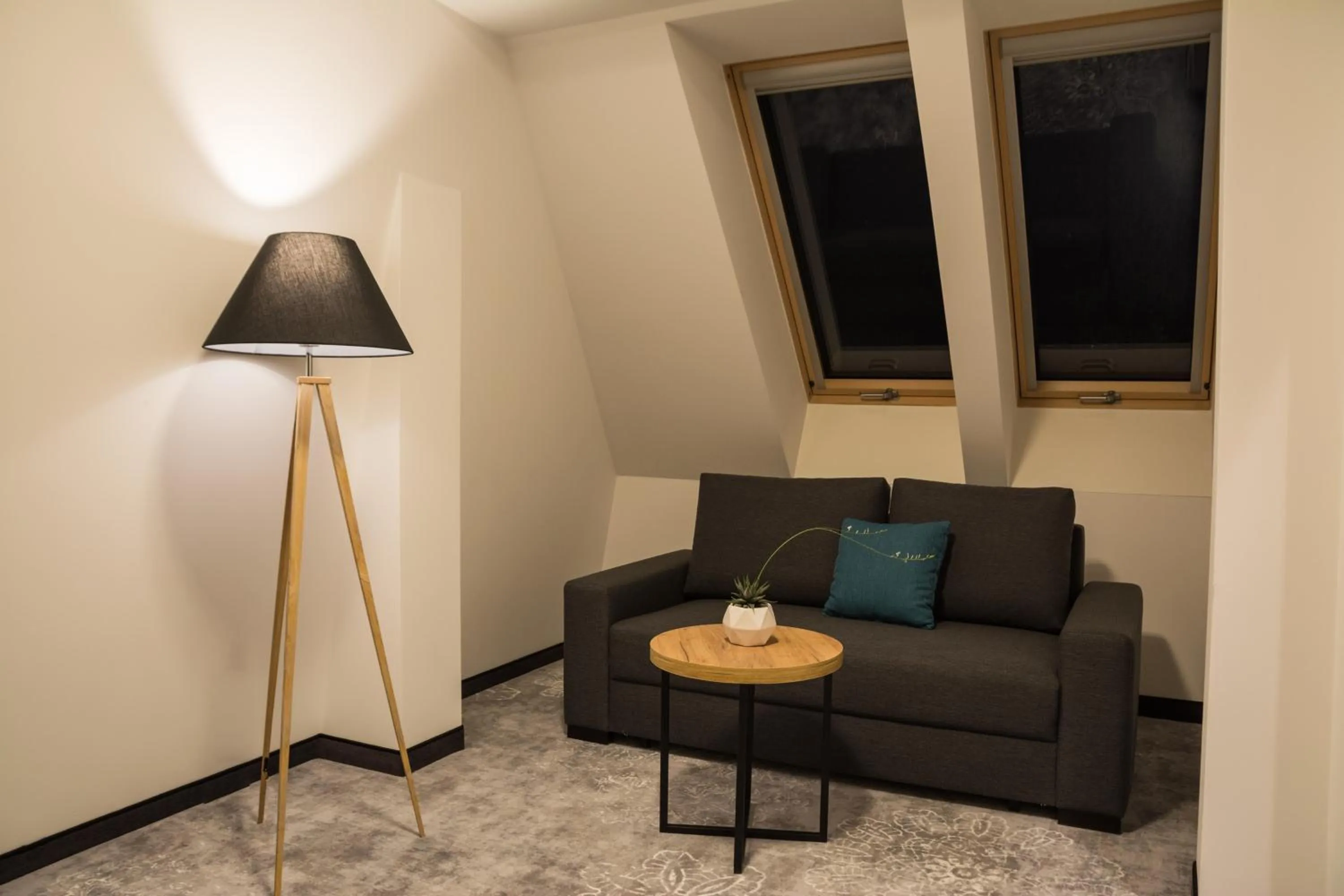 Seating area in Hotel Limanova