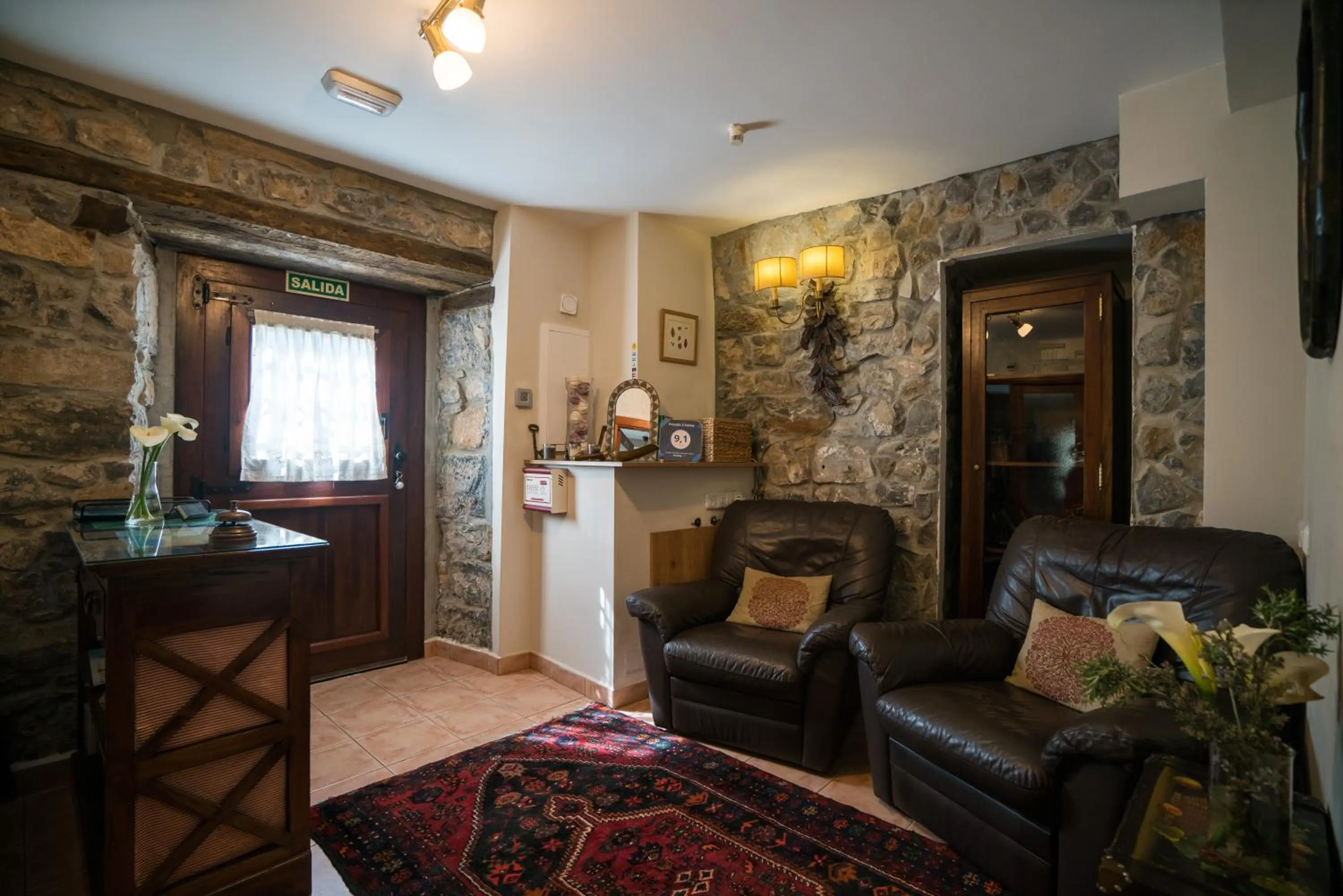 Lobby or reception in Posada 3 Valles