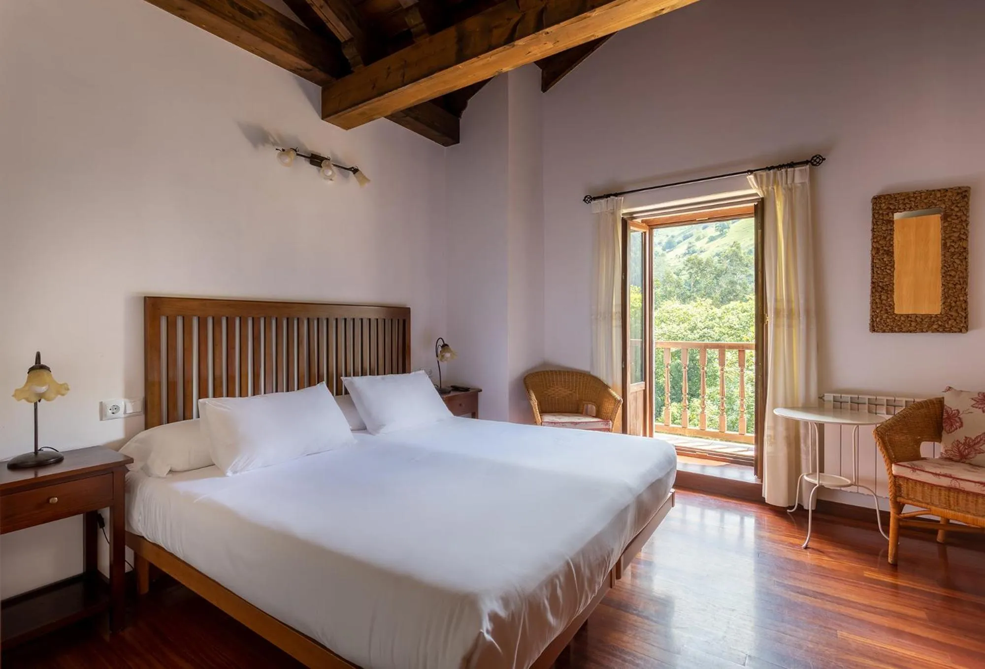 Bedroom, Bed in Posada 3 Valles