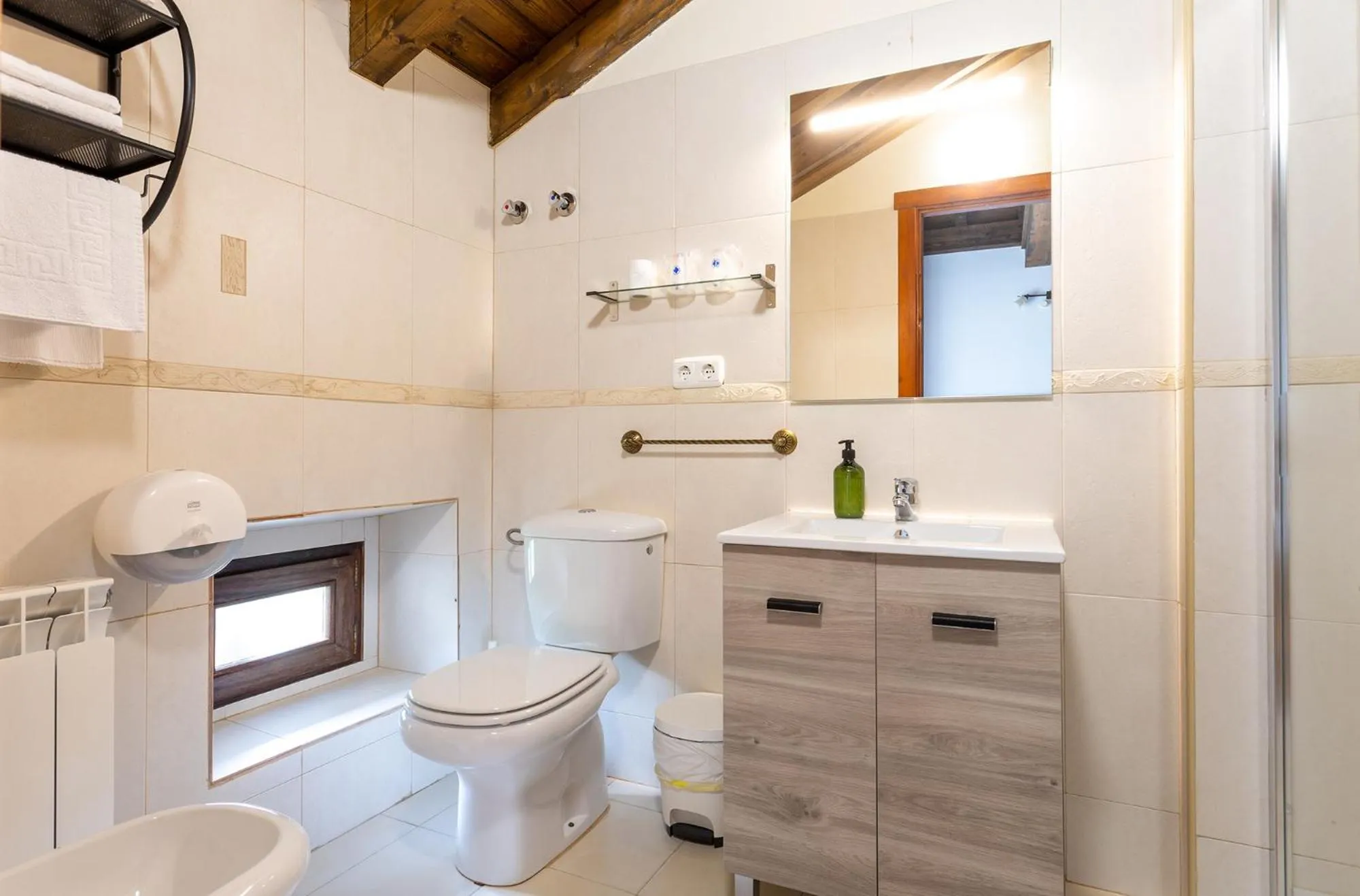 Toilet in Posada 3 Valles