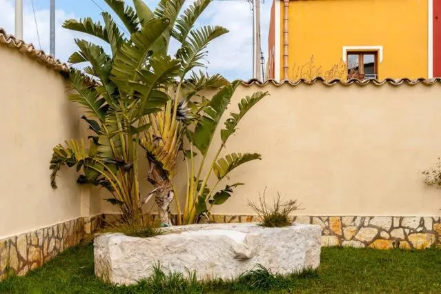 Garden in B&B Solesun