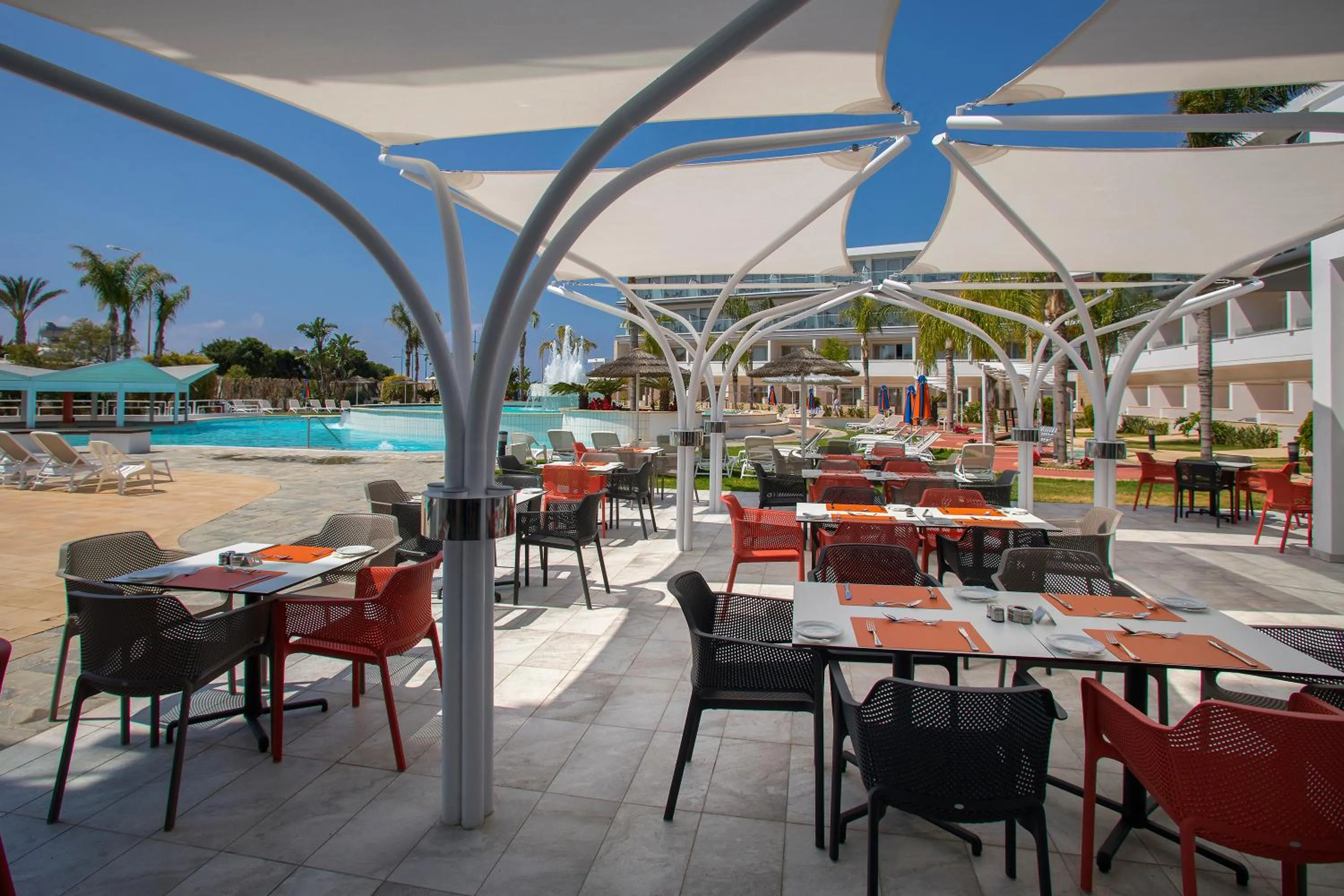 Restaurant/places to eat in Faros Hotel Ayia Napa