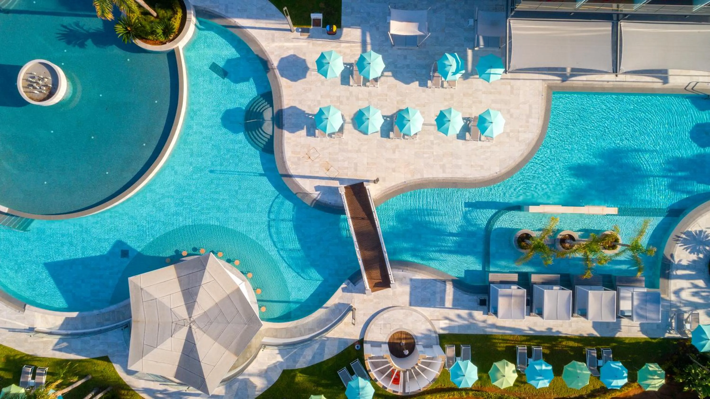 Pool view in Faros Hotel Ayia Napa