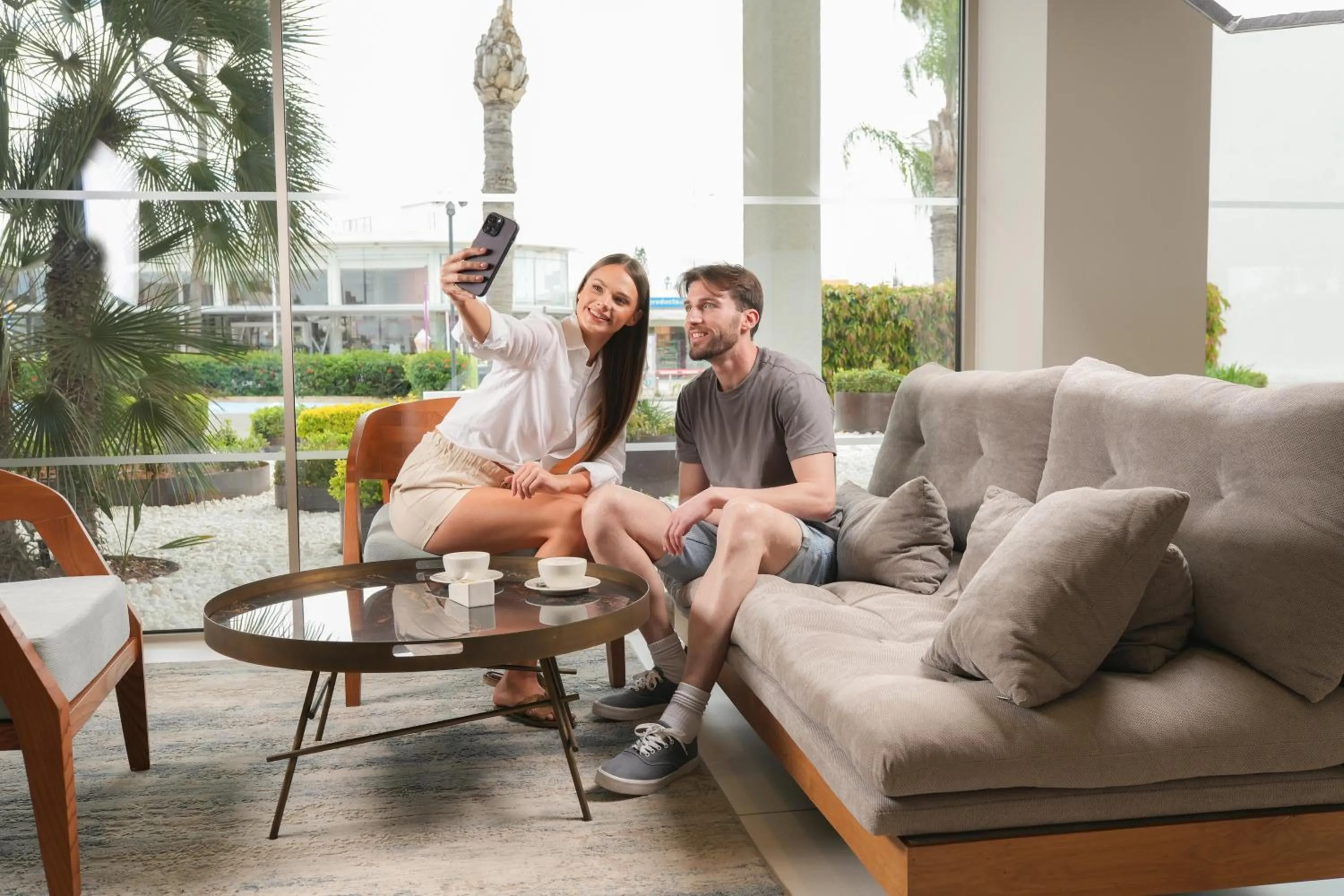 Lobby or reception in Faros Hotel Ayia Napa