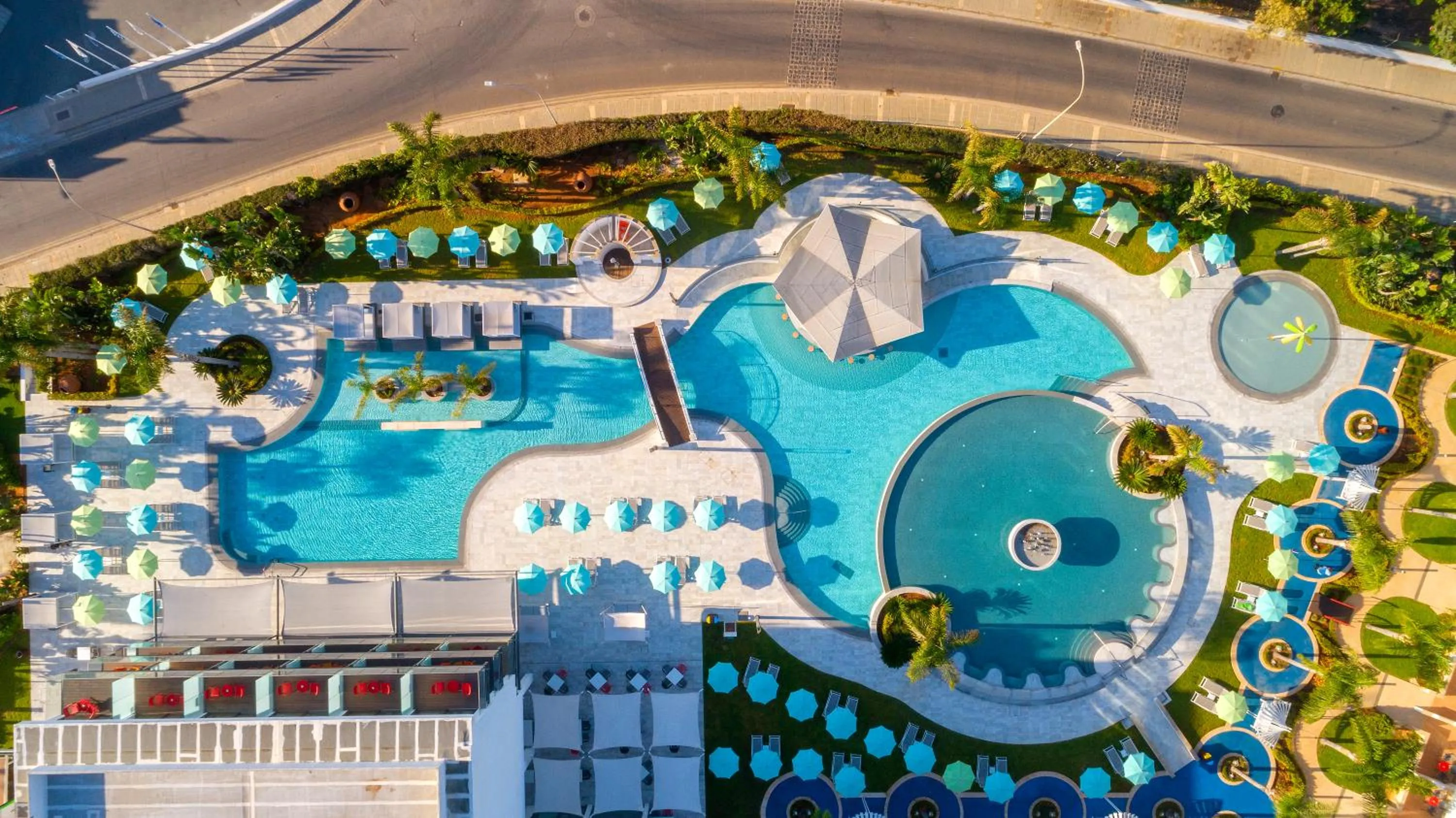 Swimming pool in Faros Hotel Ayia Napa