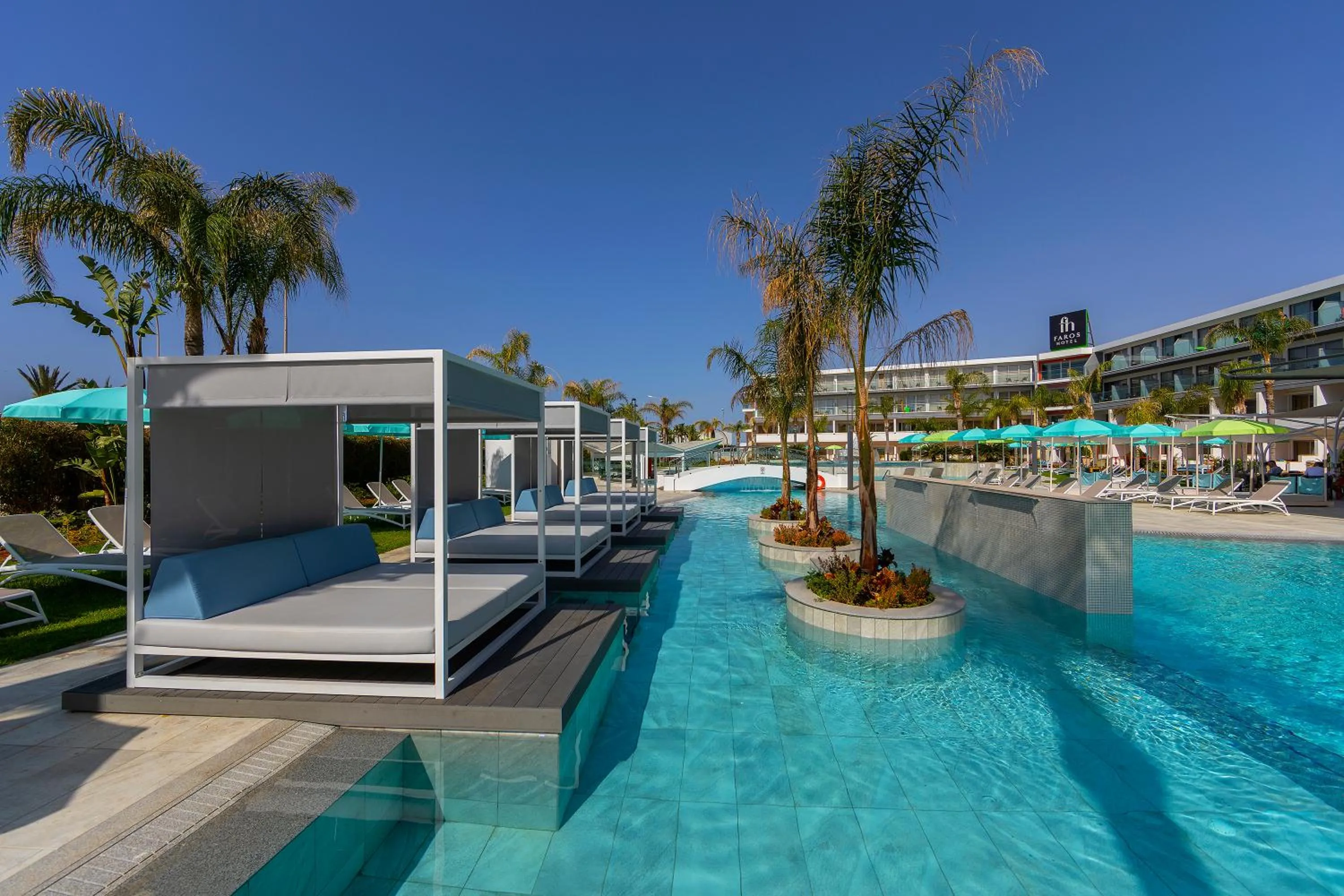 Swimming pool in Faros Hotel Ayia Napa