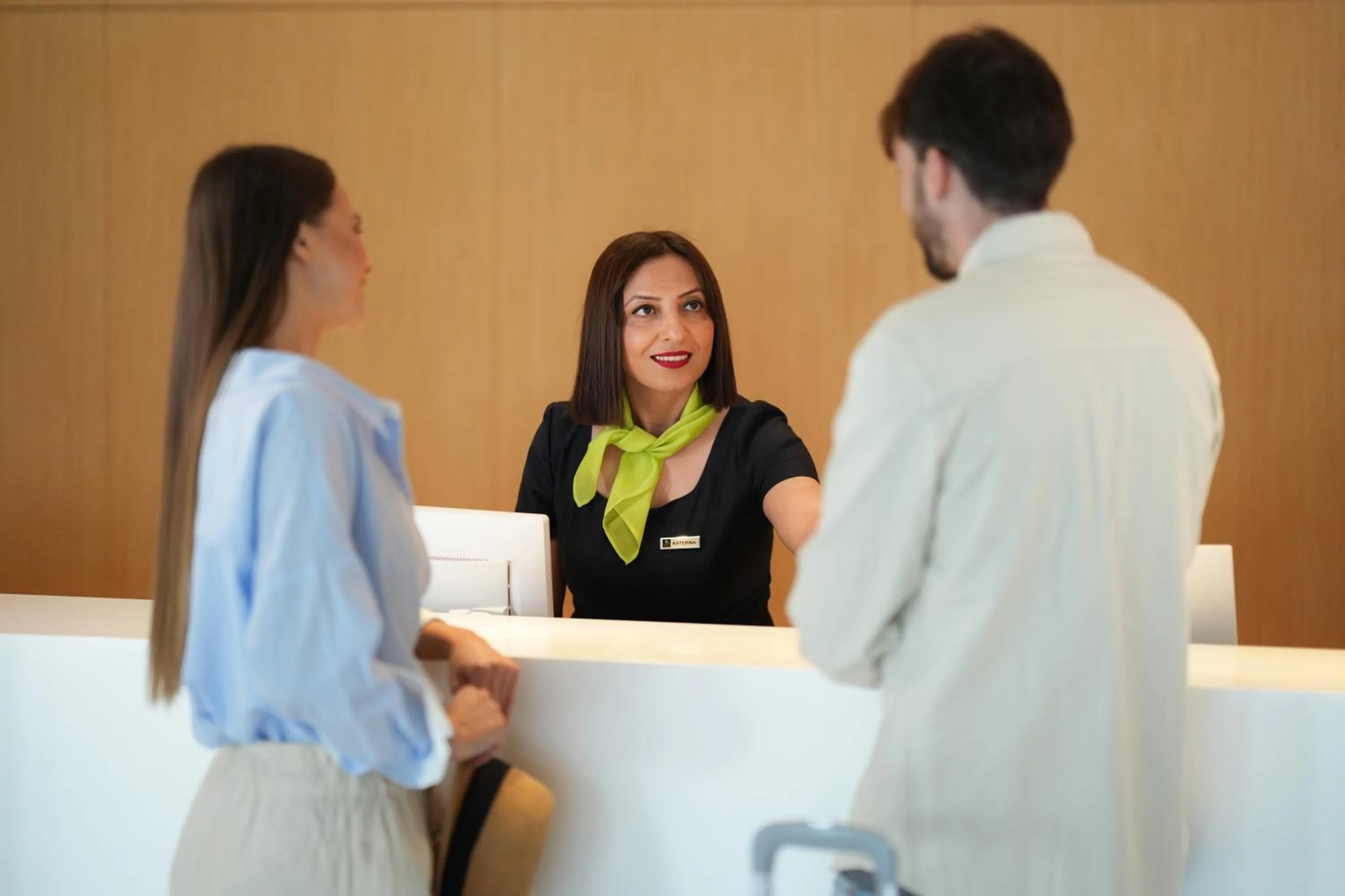 Lobby or reception in Faros Hotel Ayia Napa