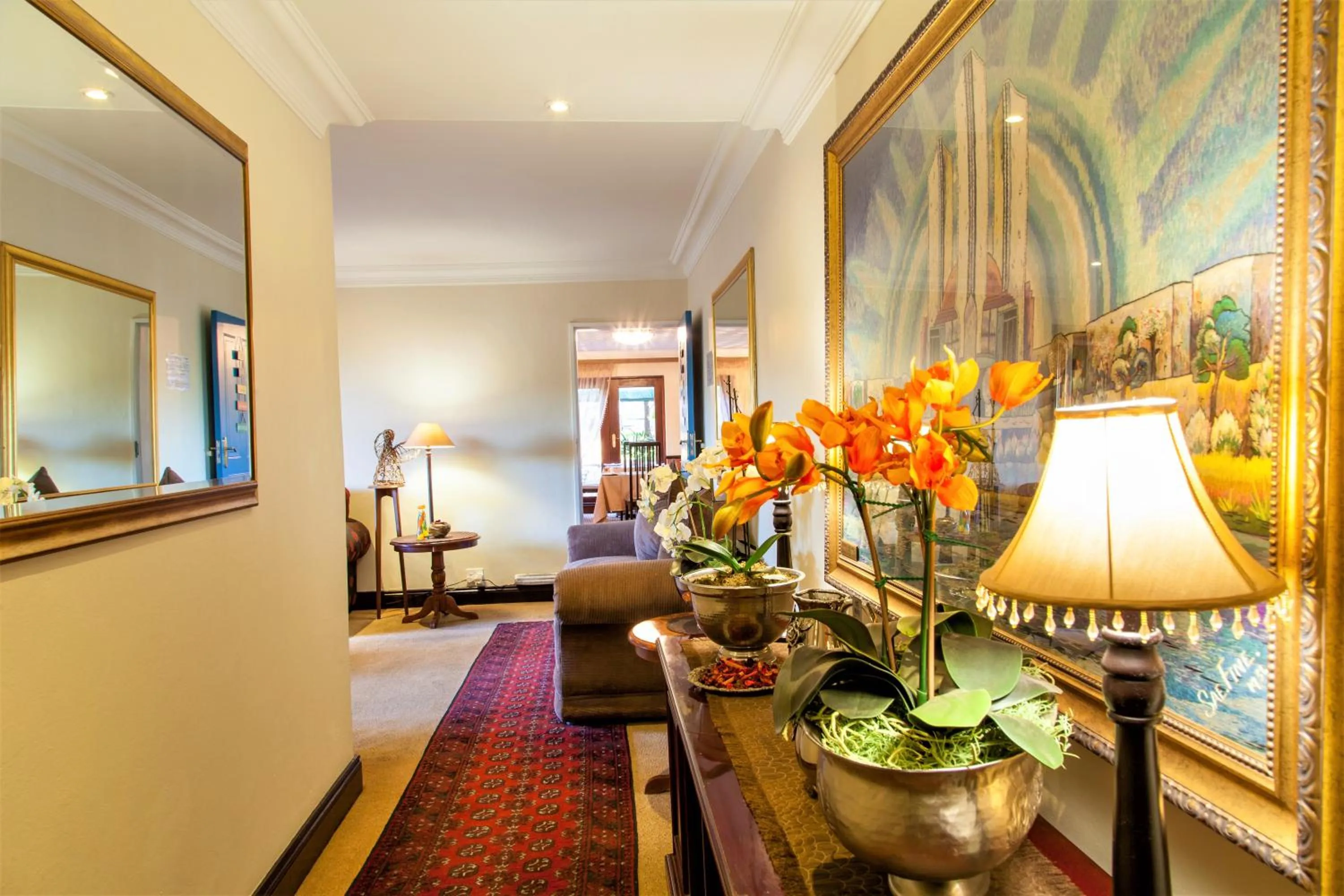 Area and facilities in Constantia Manor Guest House