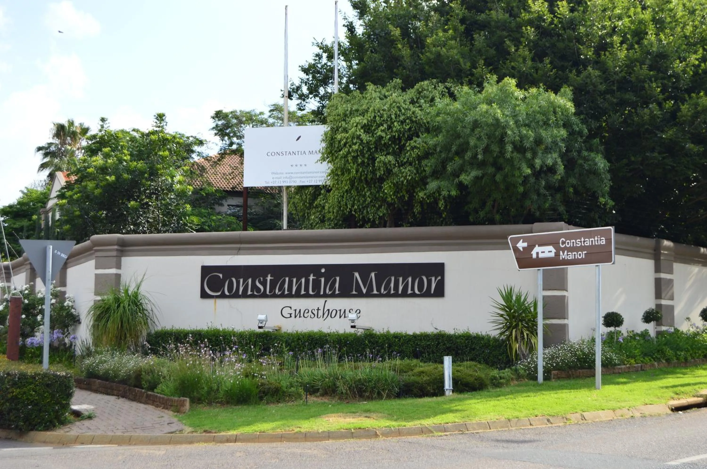 Facade/entrance in Constantia Manor Guest House