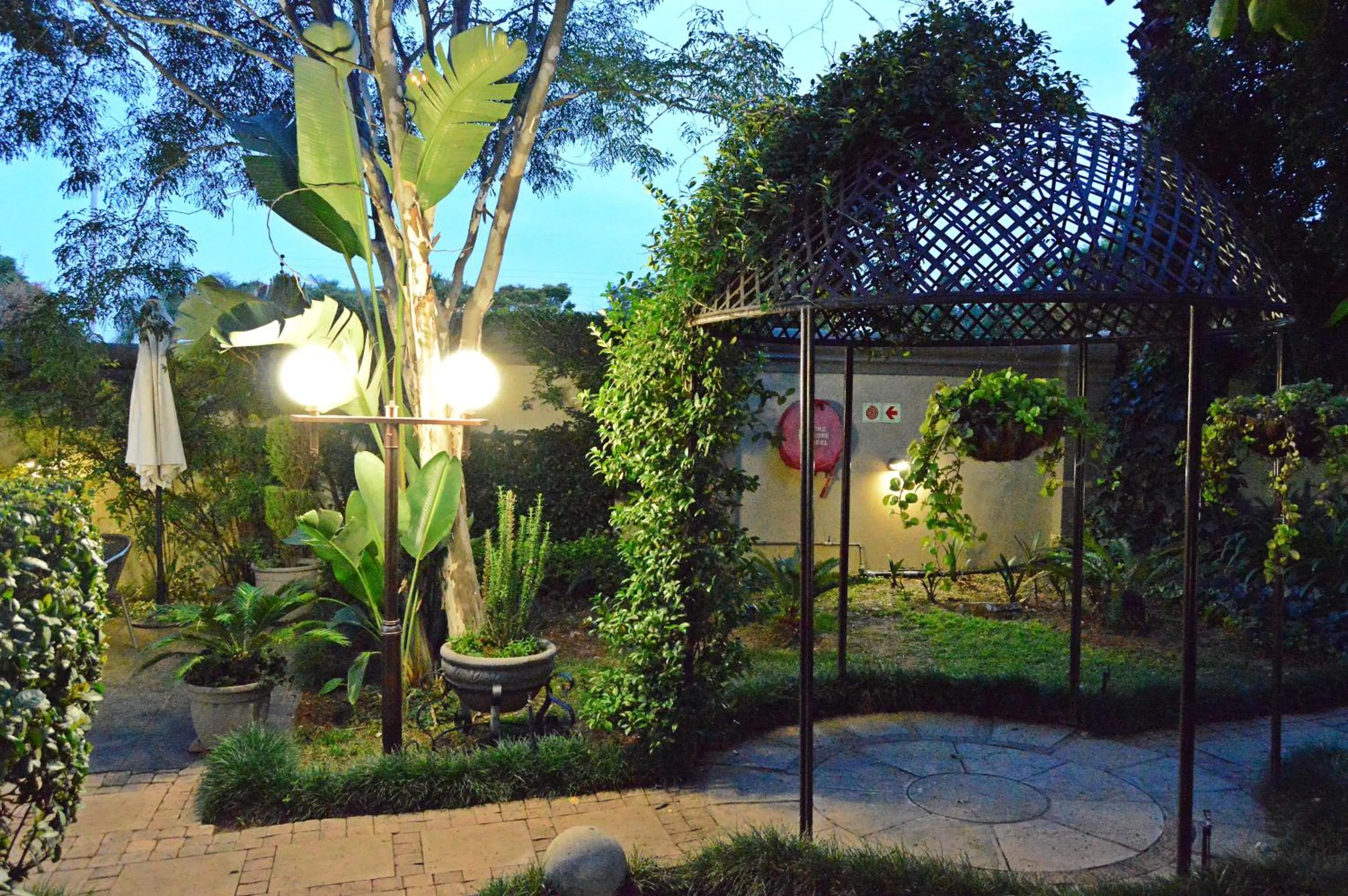 Garden in Constantia Manor Guest House