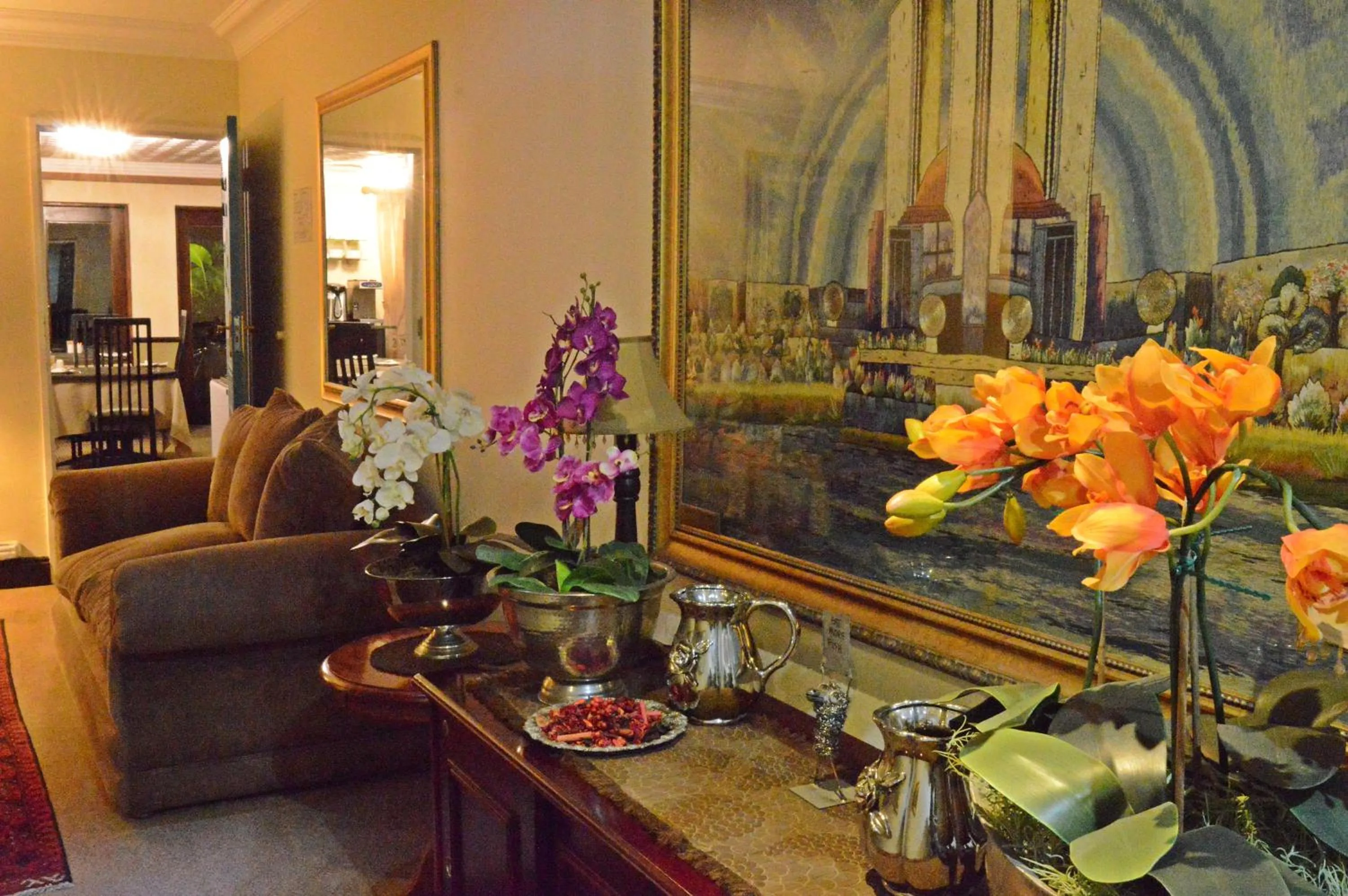 Decorative detail in Constantia Manor Guest House