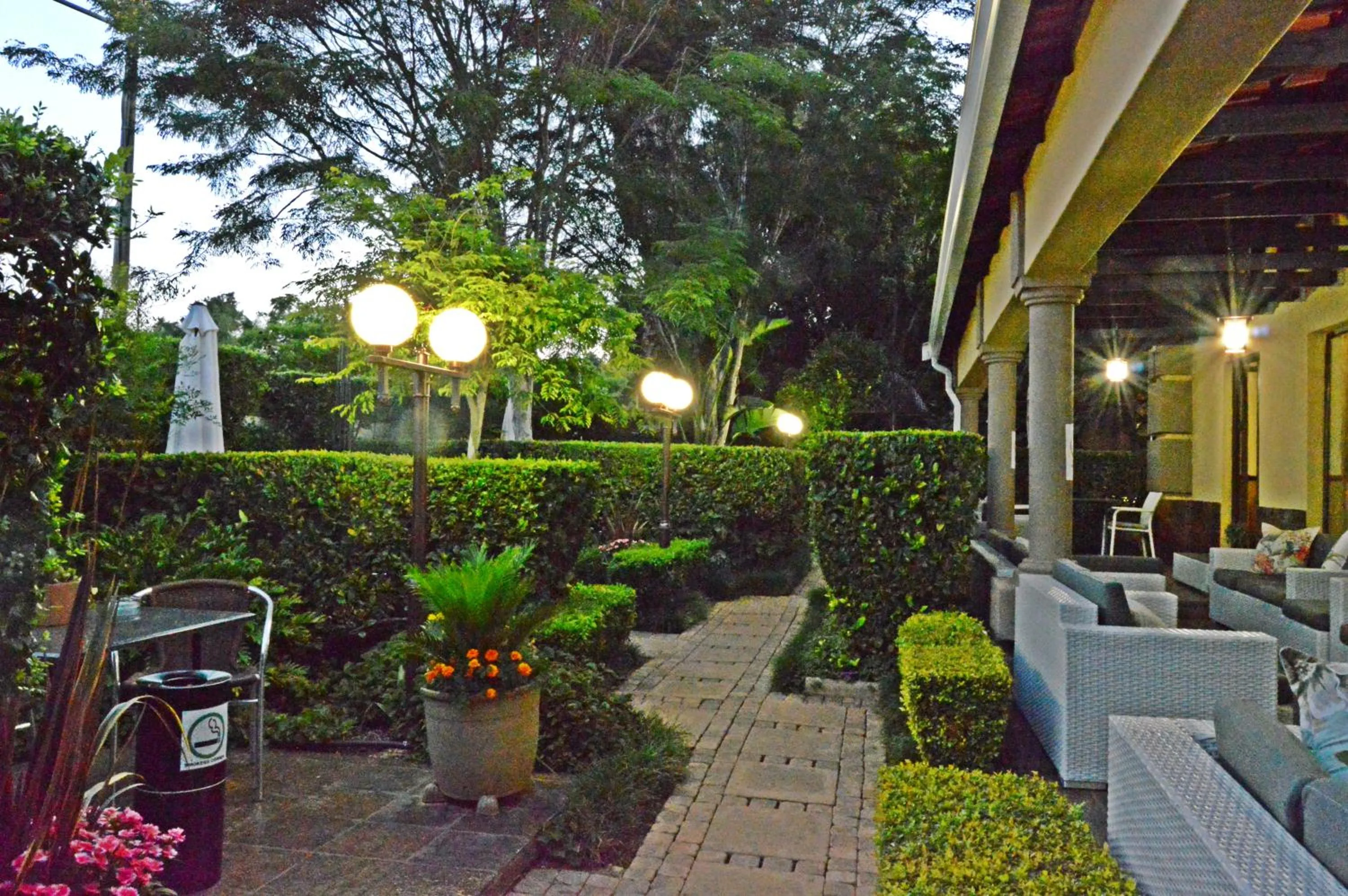 Garden in Constantia Manor Guest House