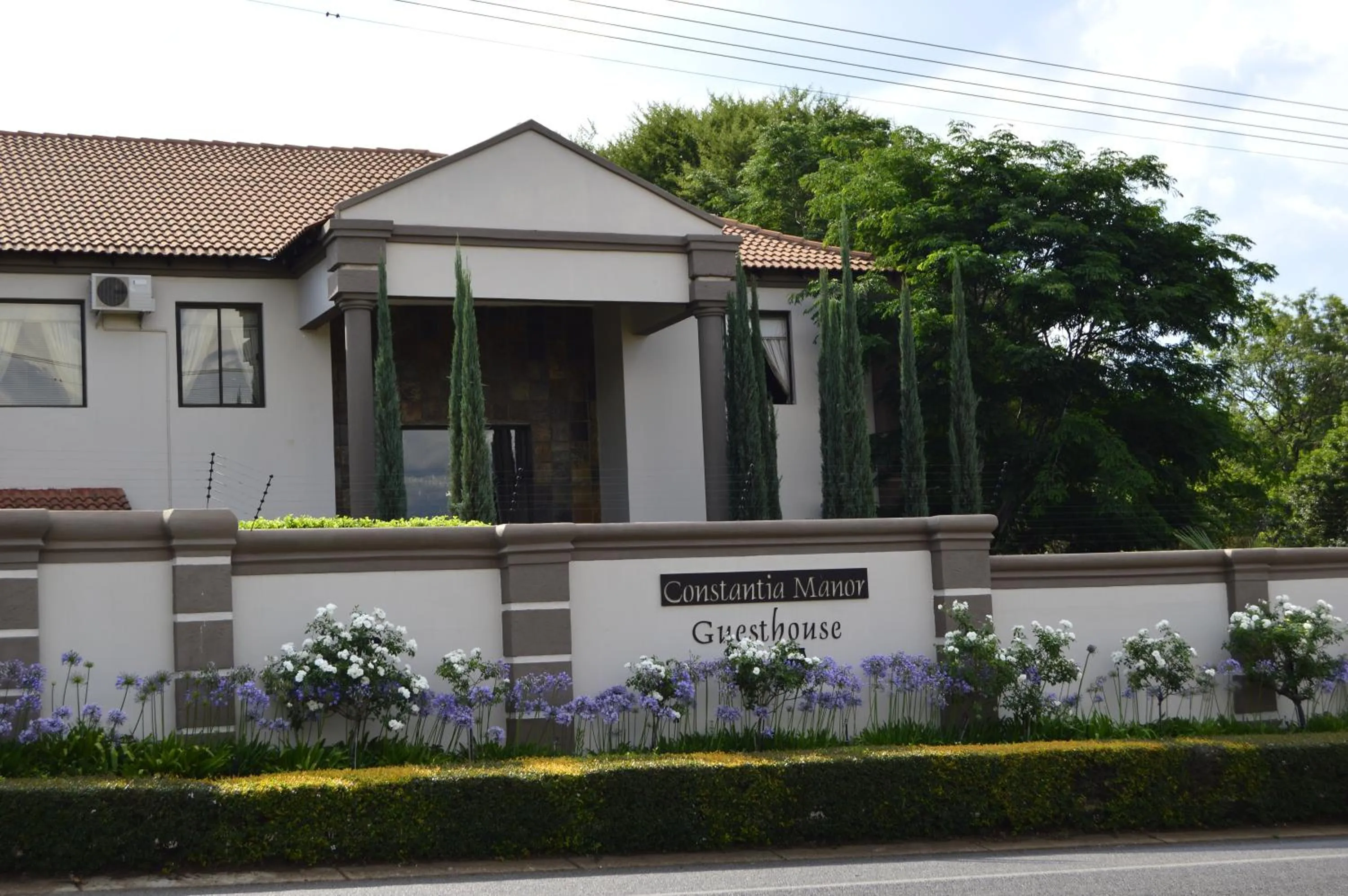 Facade/entrance in Constantia Manor Guest House