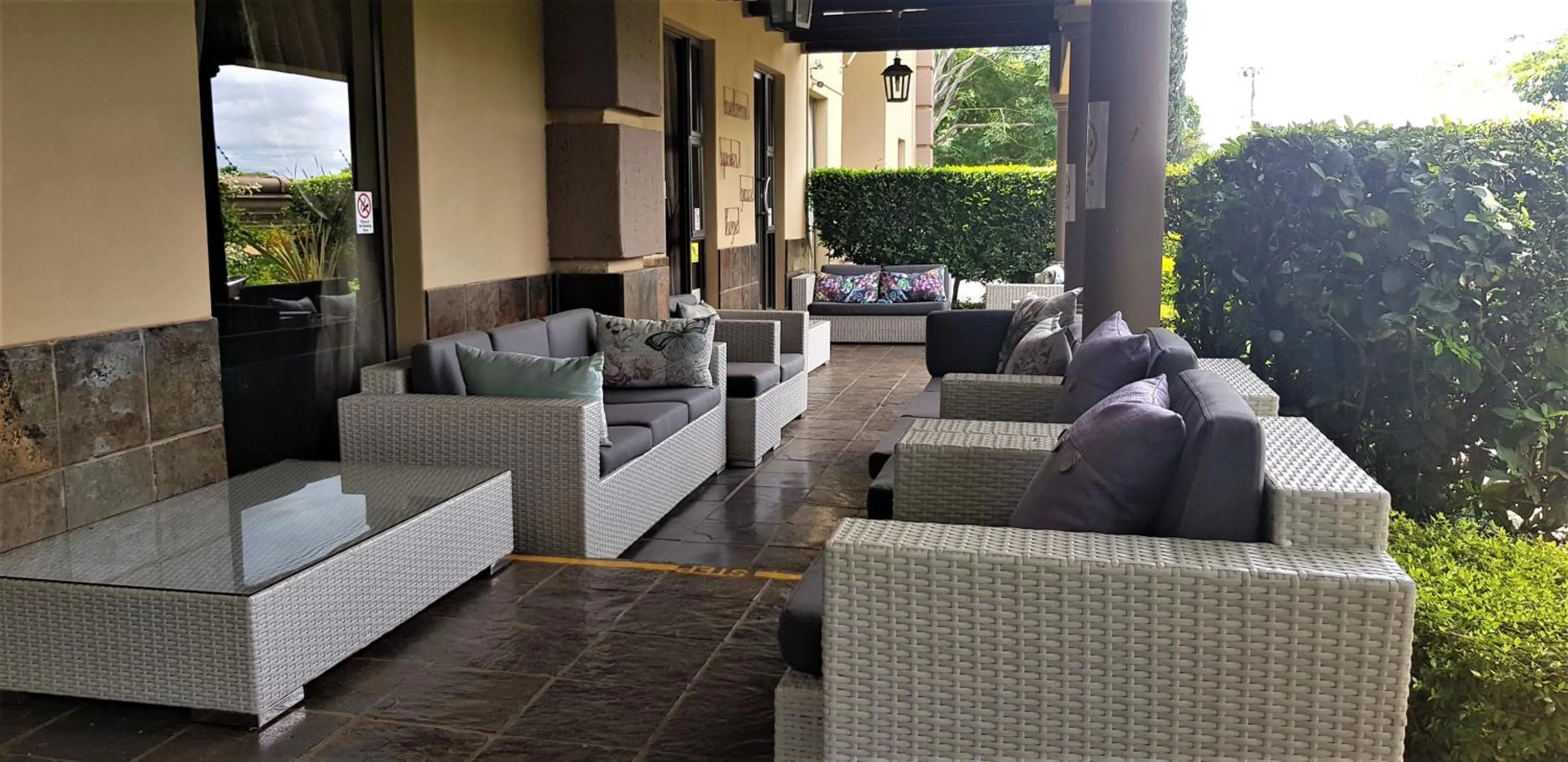 Patio in Constantia Manor Guest House