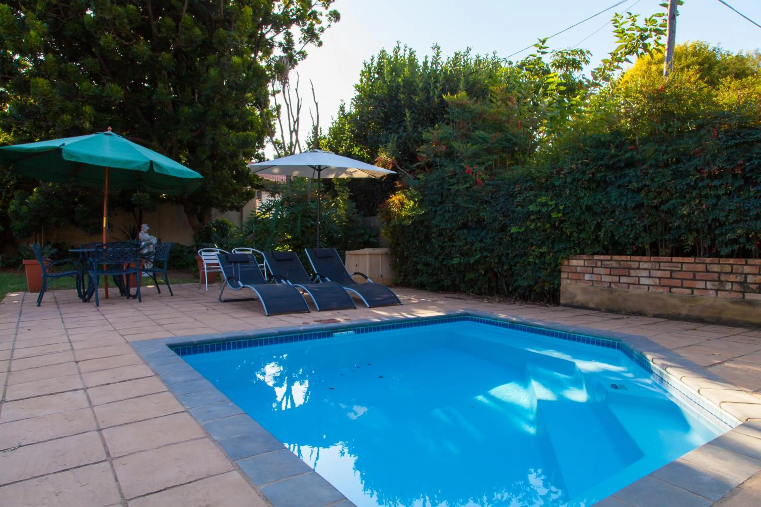 Swimming pool in Constantia Manor Guest House