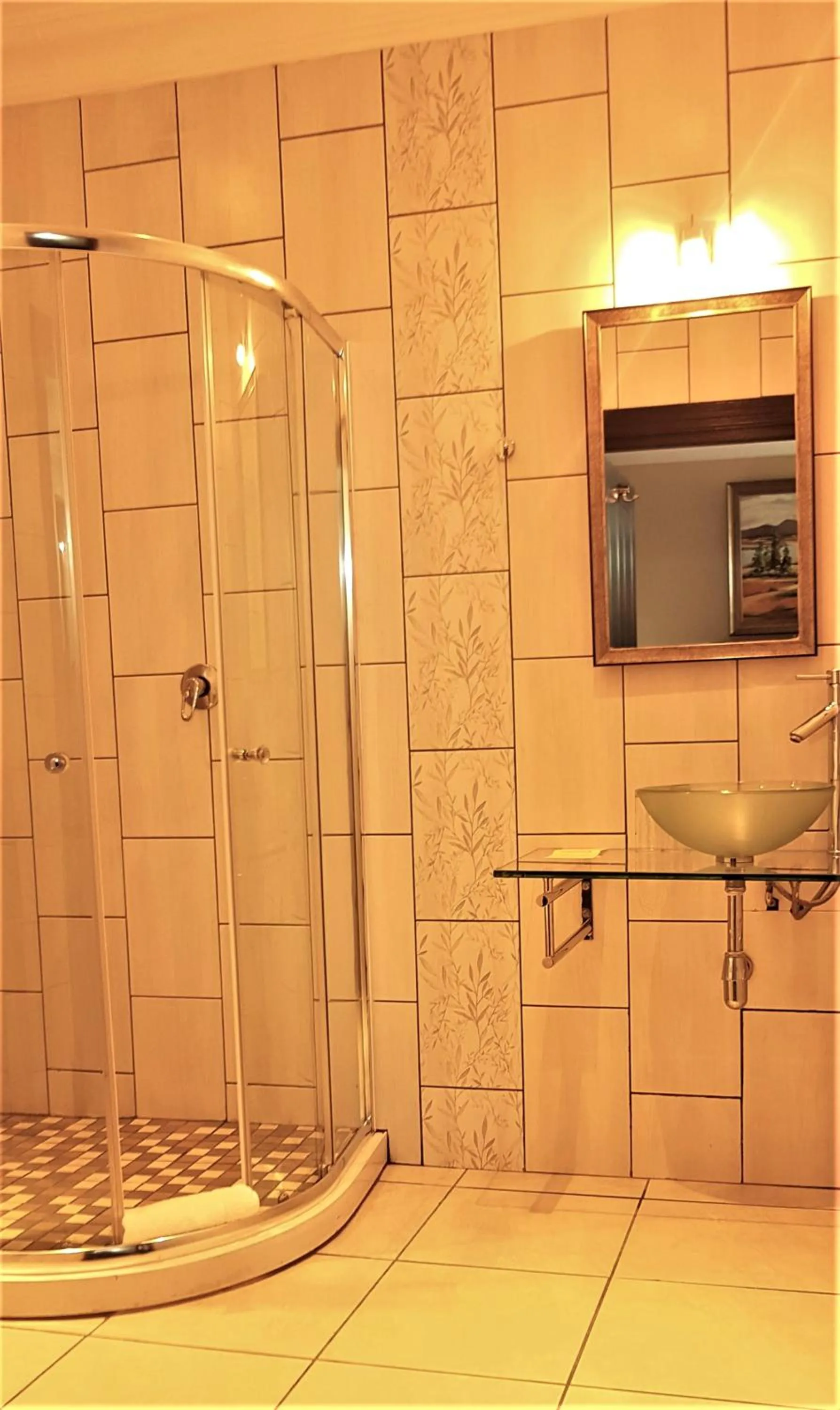 Shower in Constantia Manor Guest House