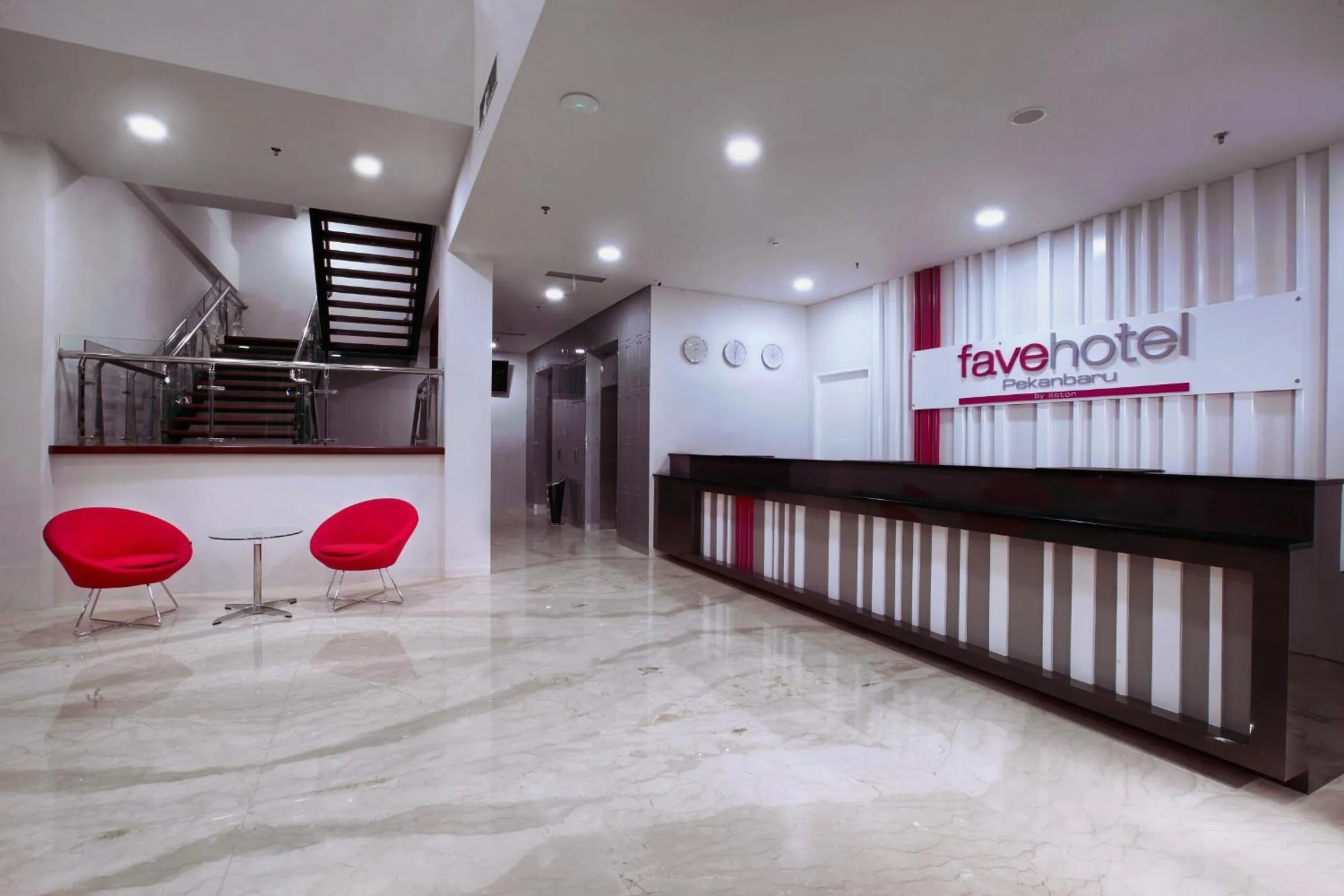 Lobby or reception in favehotel Pekanbaru