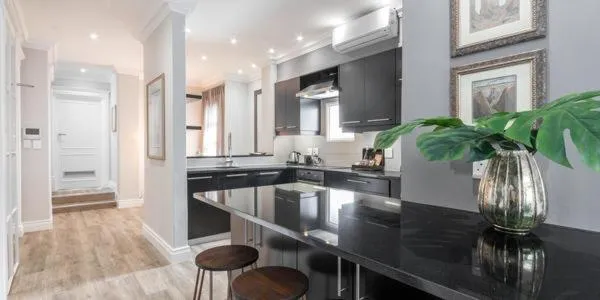 Kitchen or kitchenette in Romney Park Luxury Apartments by The Stay Collection