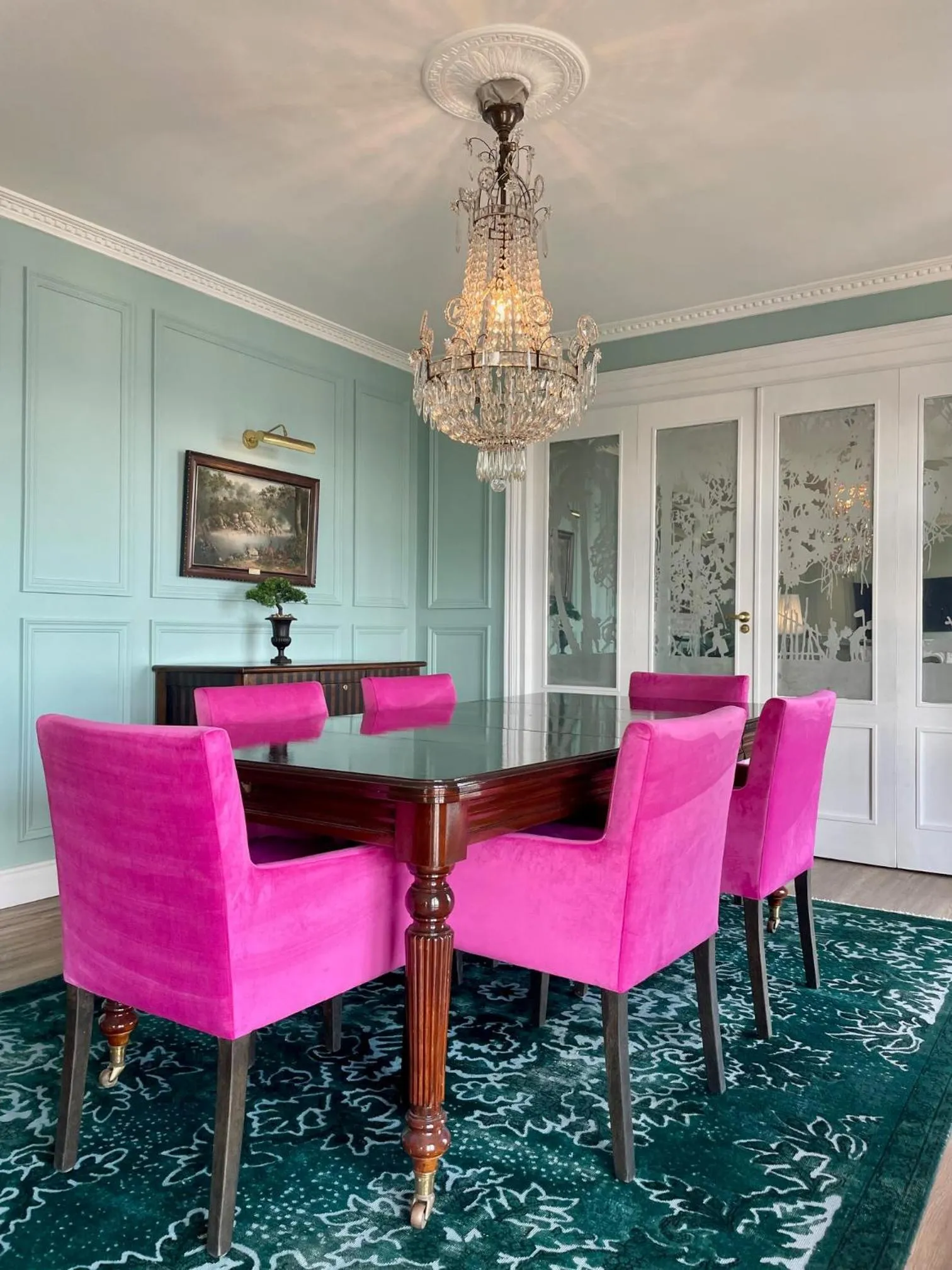 Dining area in Romney Park Luxury Apartments by The Stay Collection