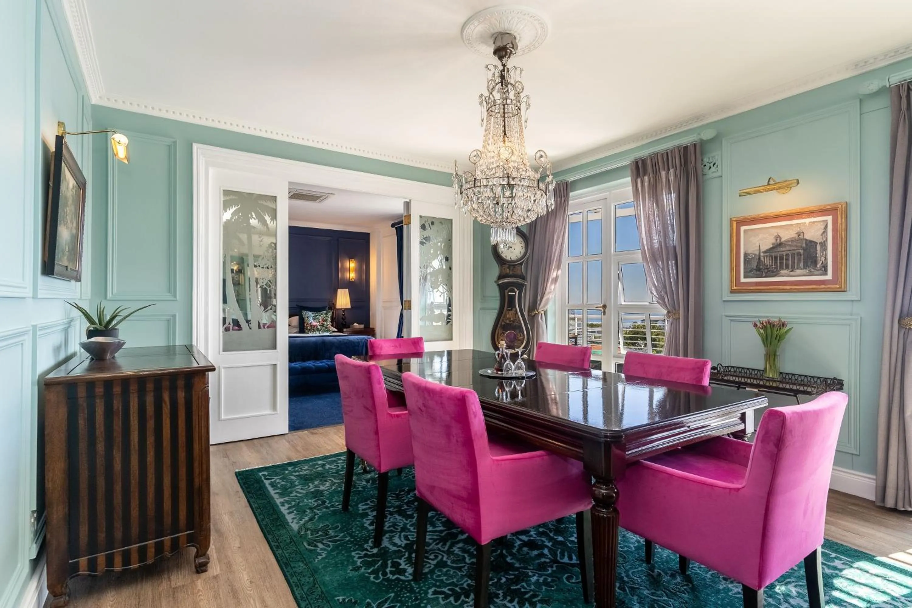 Dining area in Romney Park Luxury Apartments by The Stay Collection